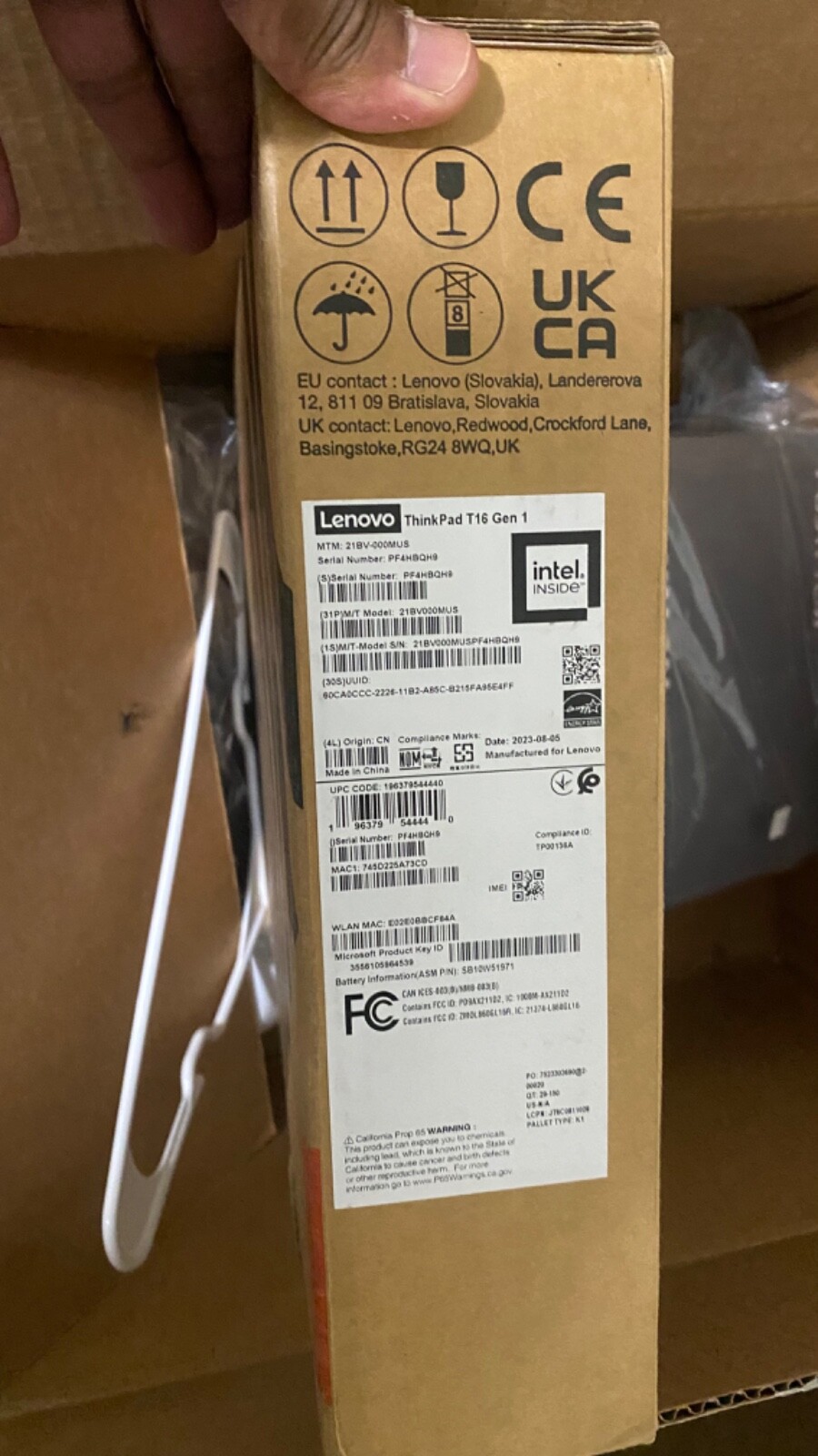 Lenovo ThinkPad T16 Gen 1- 21BV-000MUS