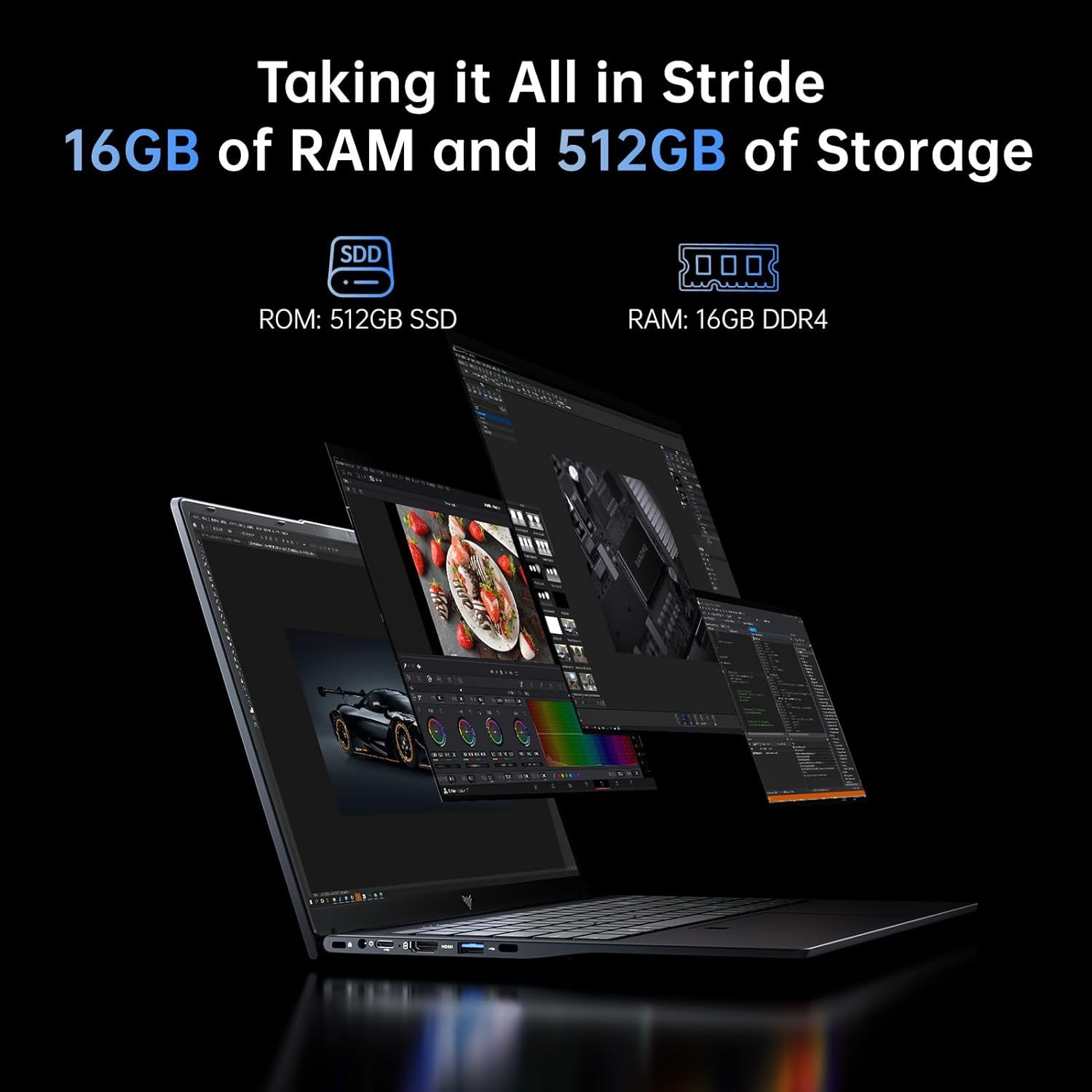 [90% NEW] ACEMAGIC 15.6″ Laptop Intel N97 16GB DDR4 RAM 512GB SSD WIFI win11 Pro