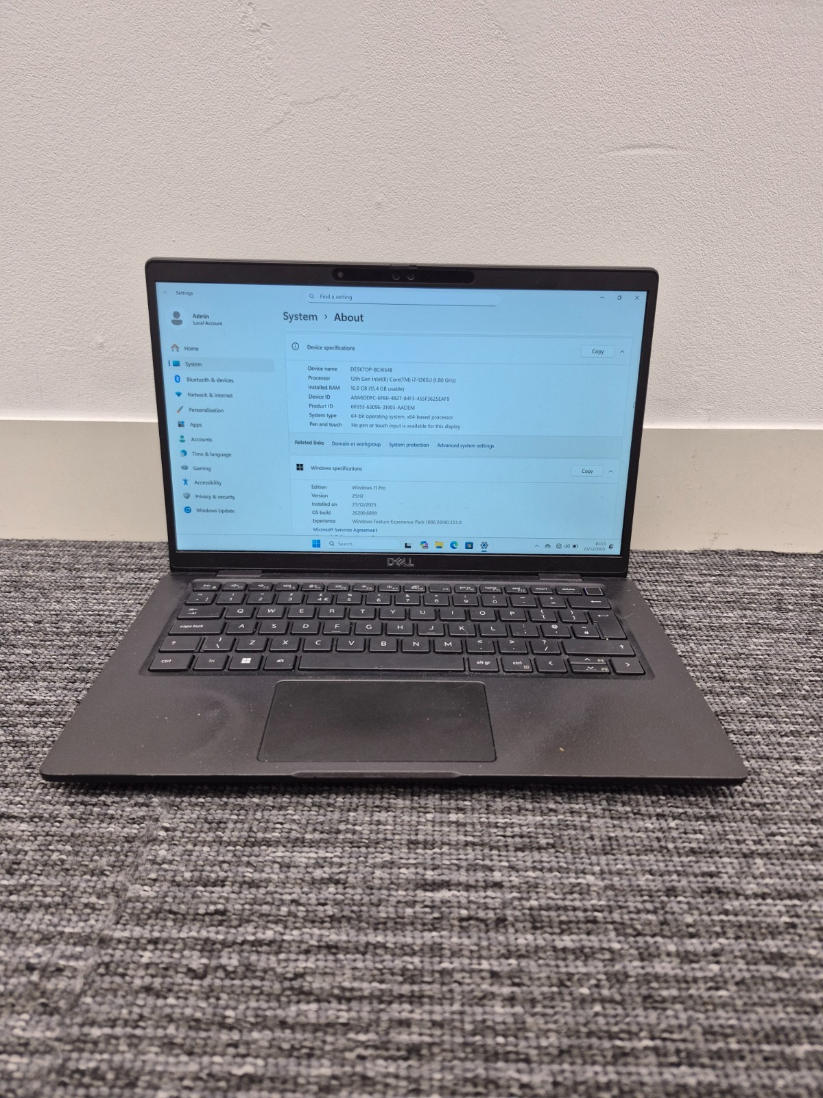 Dell Latitude 7330 i7-1265U 16GB RAM 256GB SSD 13.3″ FHD Win 11 Pro Laptop