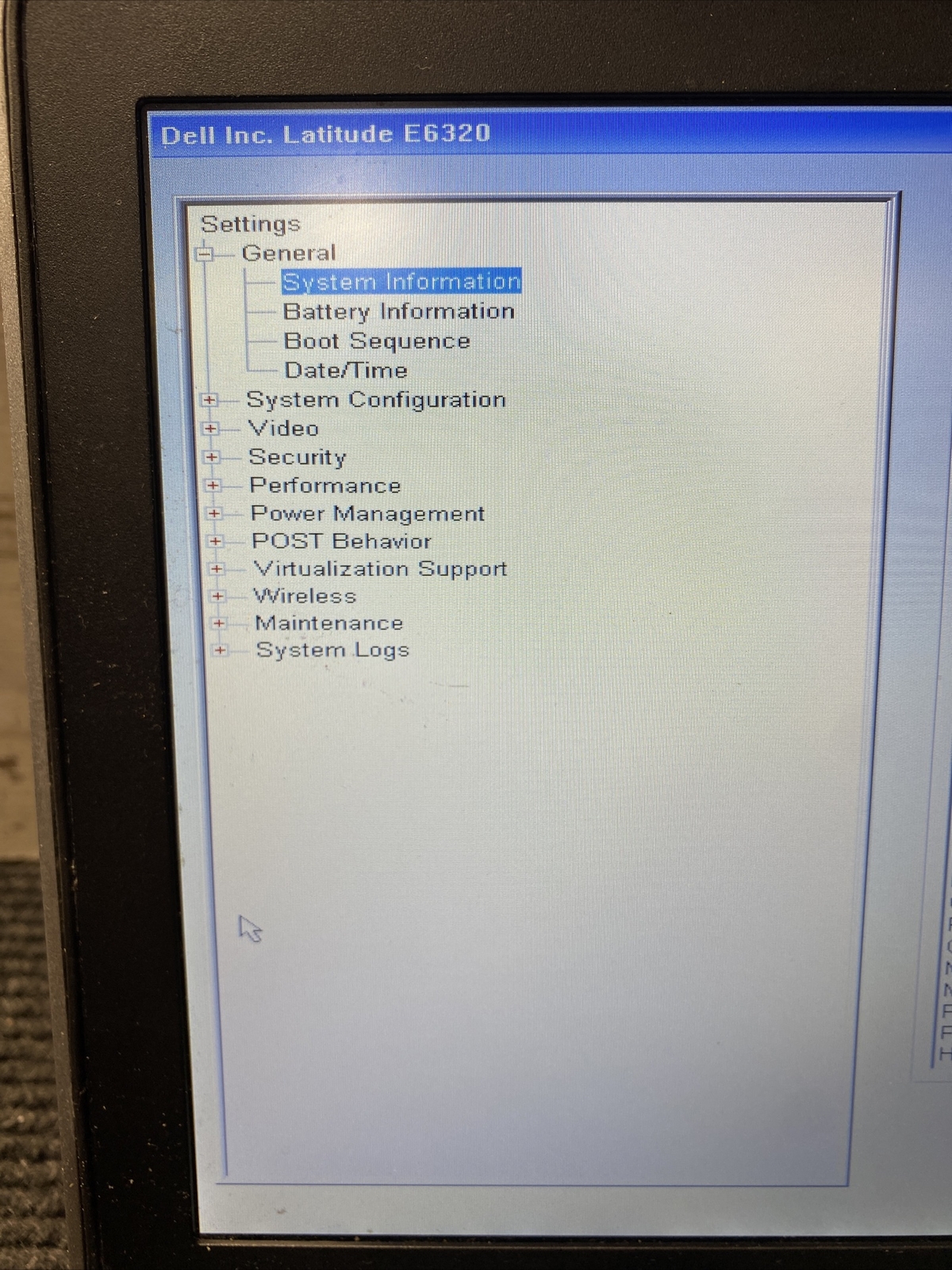*FOR PARTS* Dell Latitude E6320 Core i5-2520M@2.50GHz,4GB RAM, NO HDD