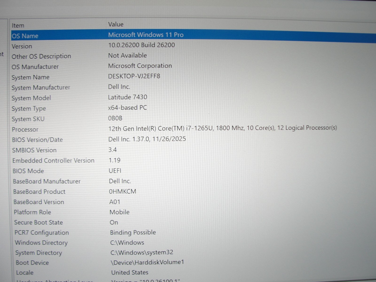 Dell Latitude 7430 14″FHD vPRO i7-12th 1.8GHz 16GB RAM 512GB SSD+PA Wty 03/27