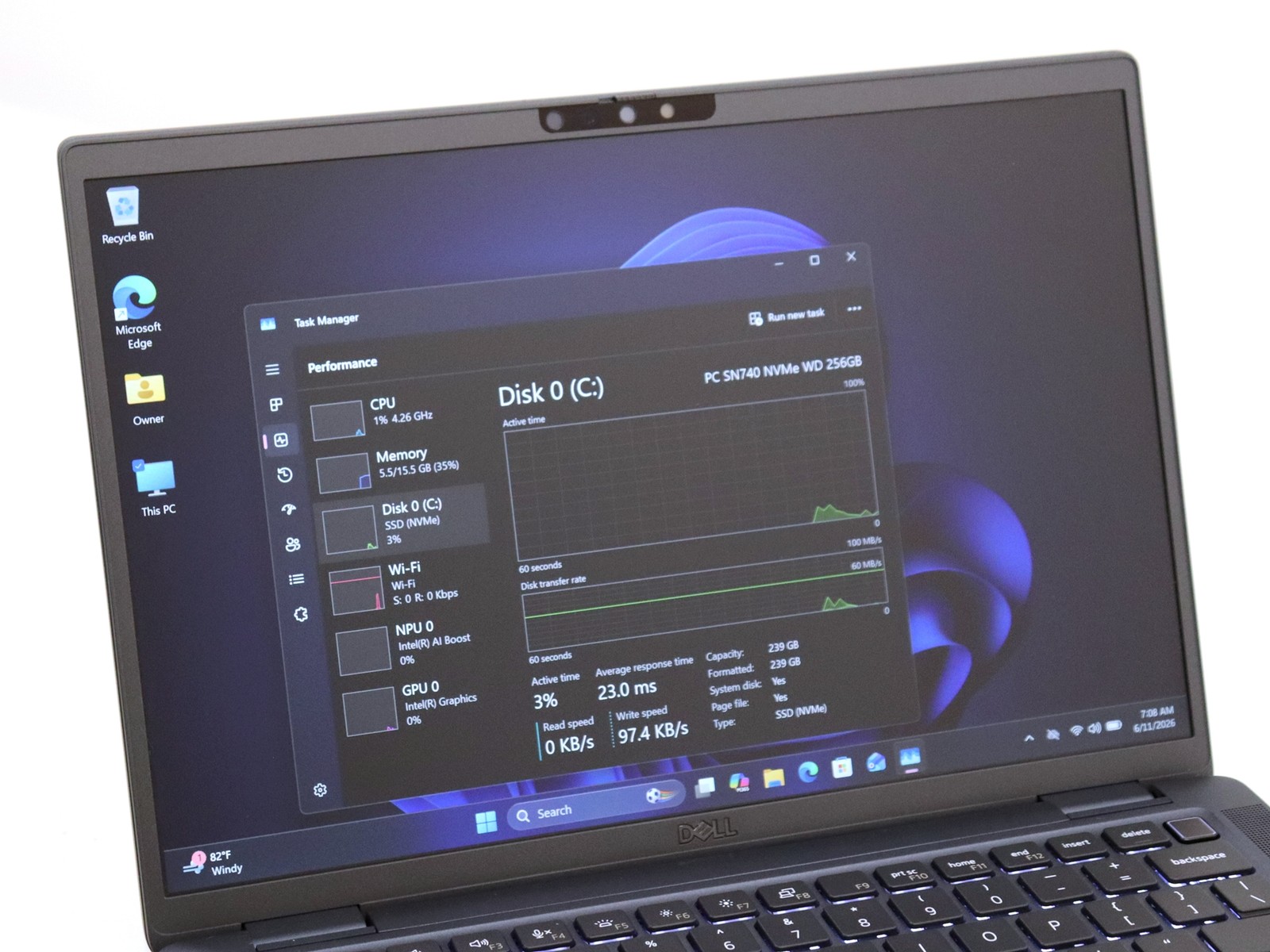 Dell Latitude 7350 13.3″ Touch Ultra 7 165U 16GB 256GB NVMe W11P ProSupport Plus