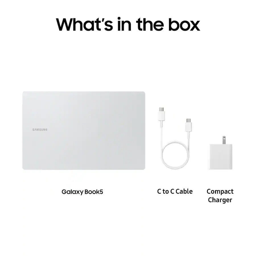 Samsung Galaxy Book5 15.6″ FHD Intel Core Ultra 7 255U 16GB 512GB SSD Laptop