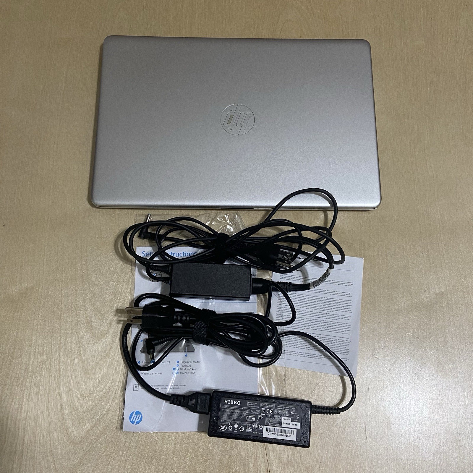 HP Laptop 14” LED Display AMD Athlon 3050U 64Gb 14-fq0075nr in Silver