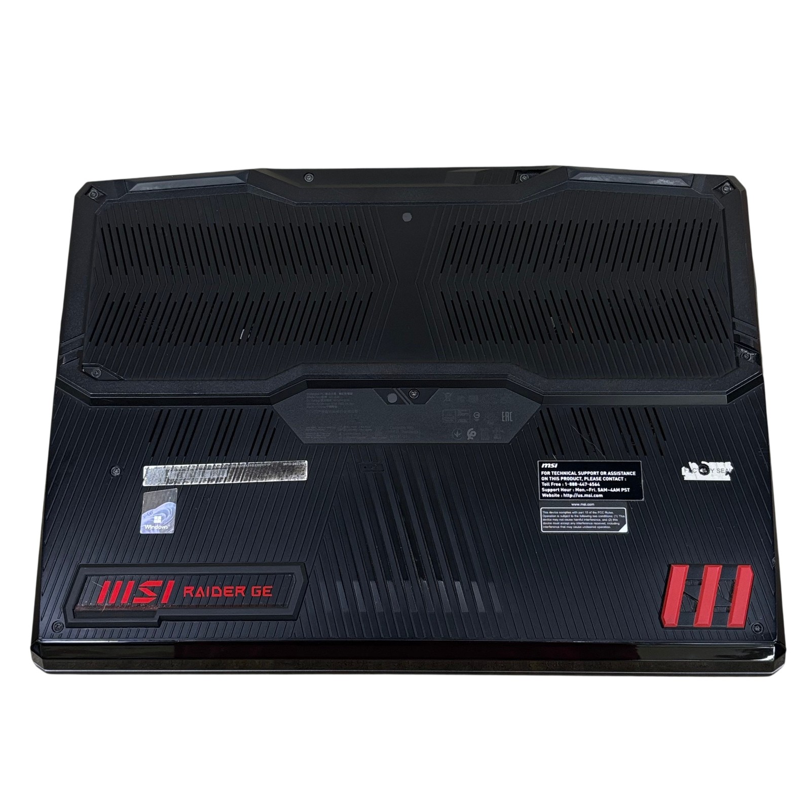 MSI Raider GE67HX Core i7-12800HX 2.0GHz RTX 3070 Ti 32GB RAM 1TB SSD 15.6″