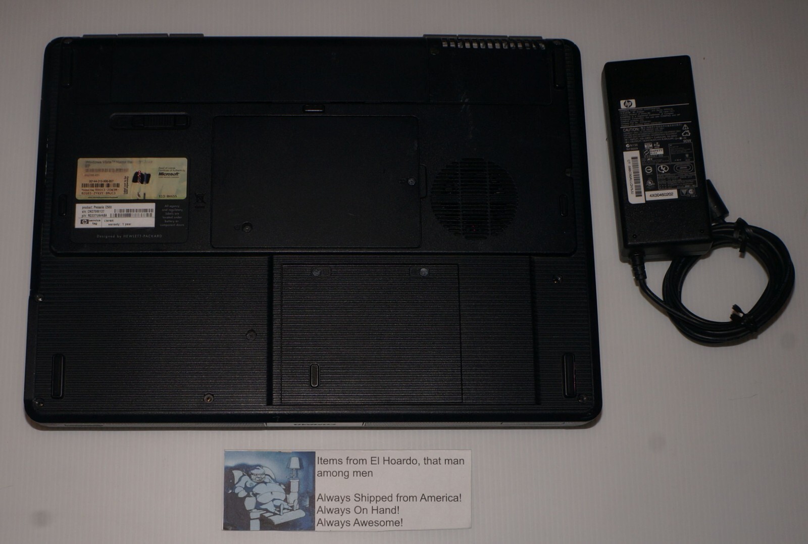 Compaq Presario C500 Intel Celeron M 440 1.73 GHz 512MB RAM 80GB HDD Win XP
