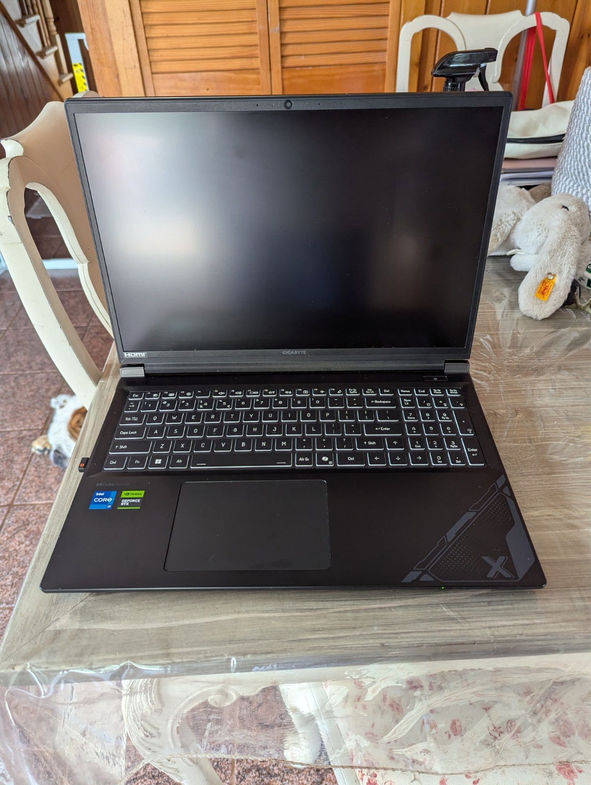 Barely Used Black Gigabyte Notebook C6LG 13th Gen Intel(R) Core(TM) i7-13650HX