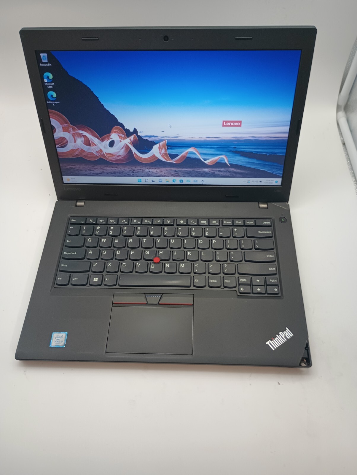 7316 ThinkPad L460 w/charger.i5 6th gen.8GB.180GB SDD.14″.W11 Pro