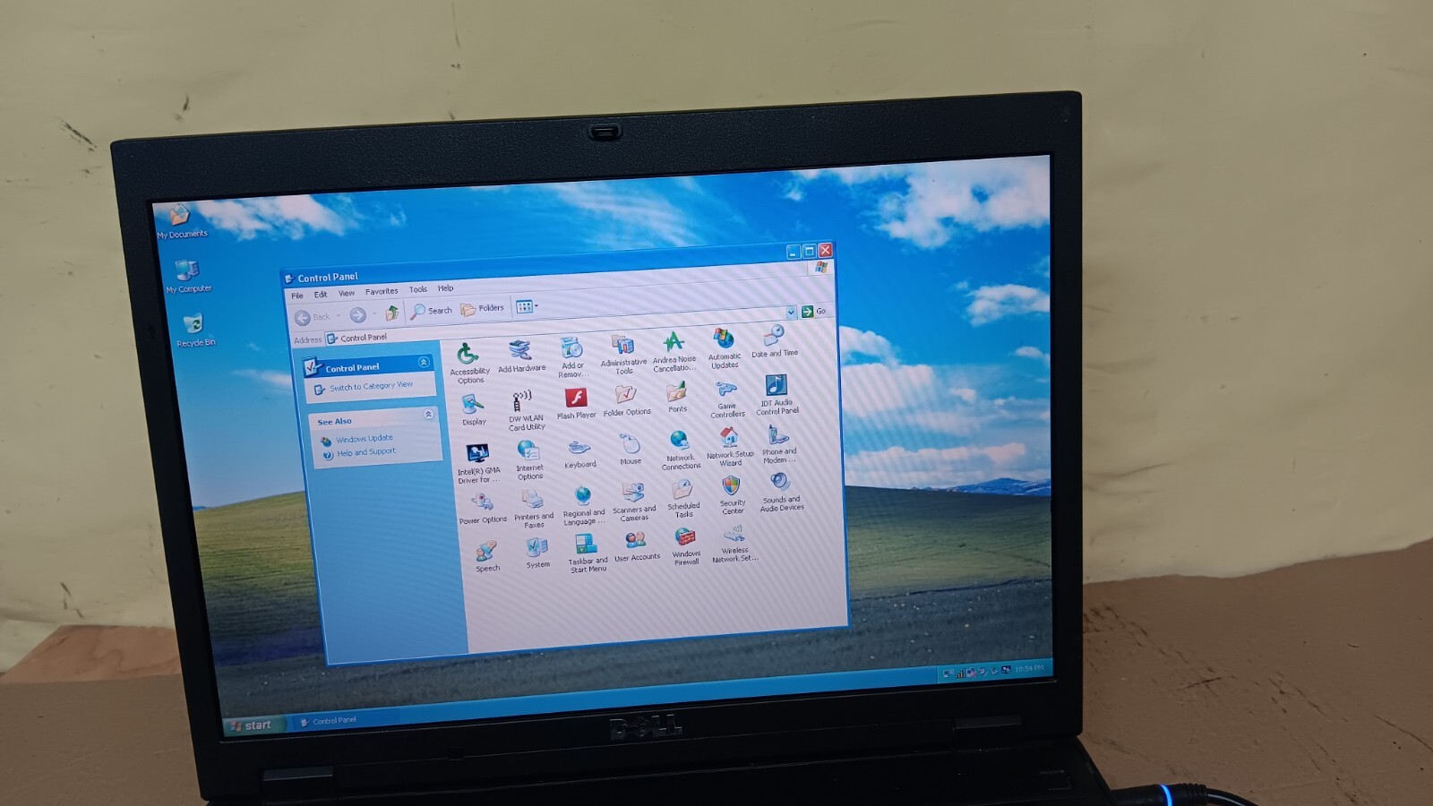 Wireless Dell Latitude E5500 Windows XP Laptop Intel Core 2 Serial port 4GB Ram