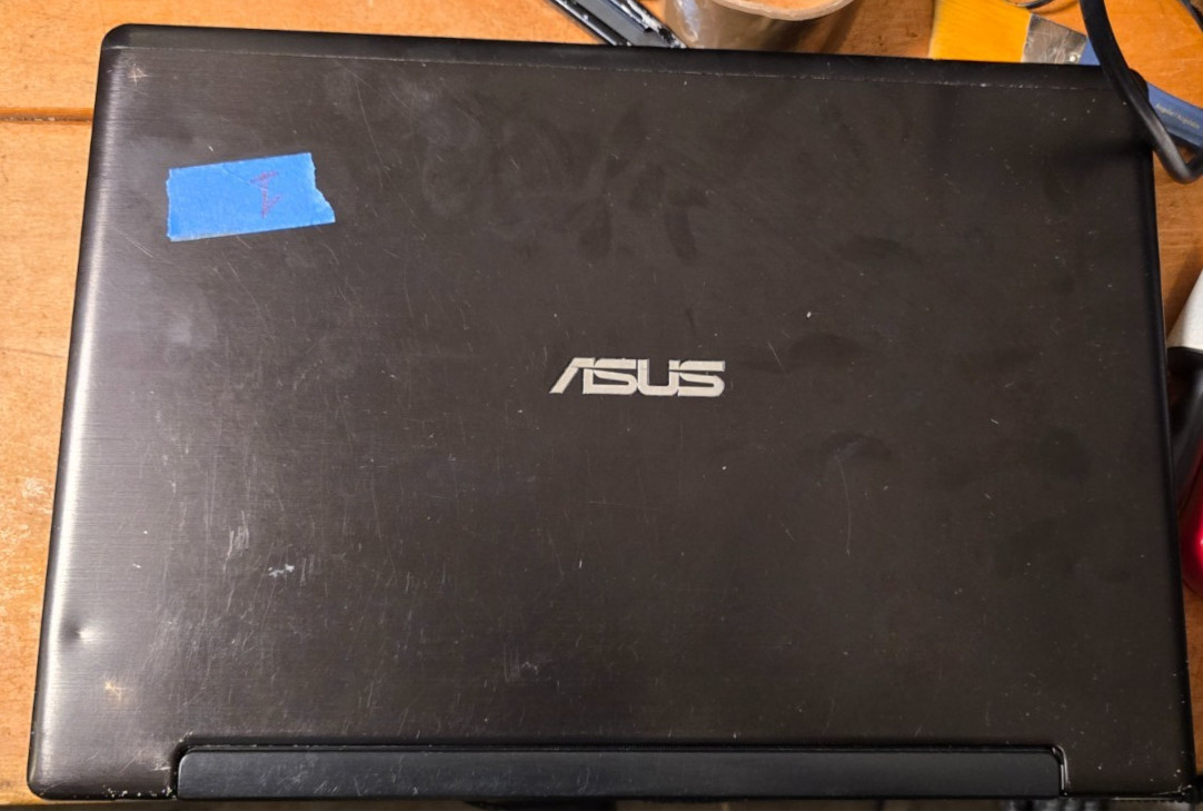 ASUS VivoBook Laptop For Parts Password Locked Bad Battery No Accessories