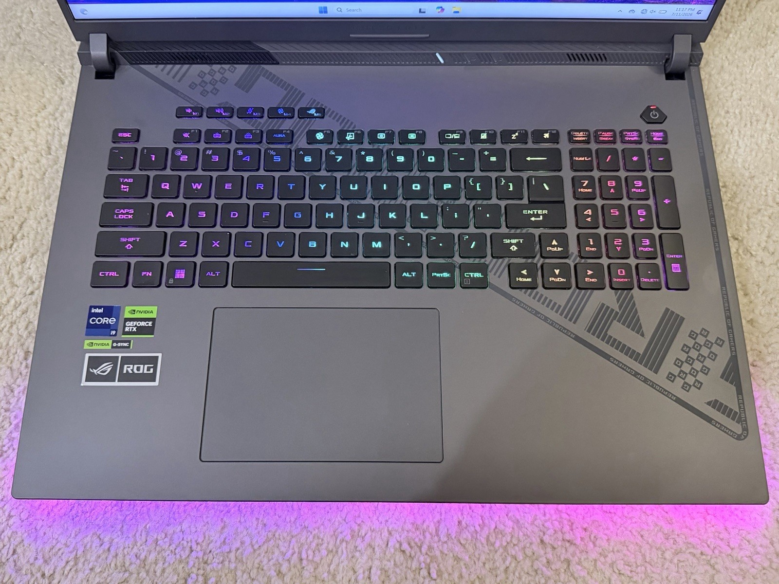 Asus ROG Strix G18 G814 240Hz QHD+ 2.2 GHz i9-13980HX 16GB 1TB SSD RTX 4080