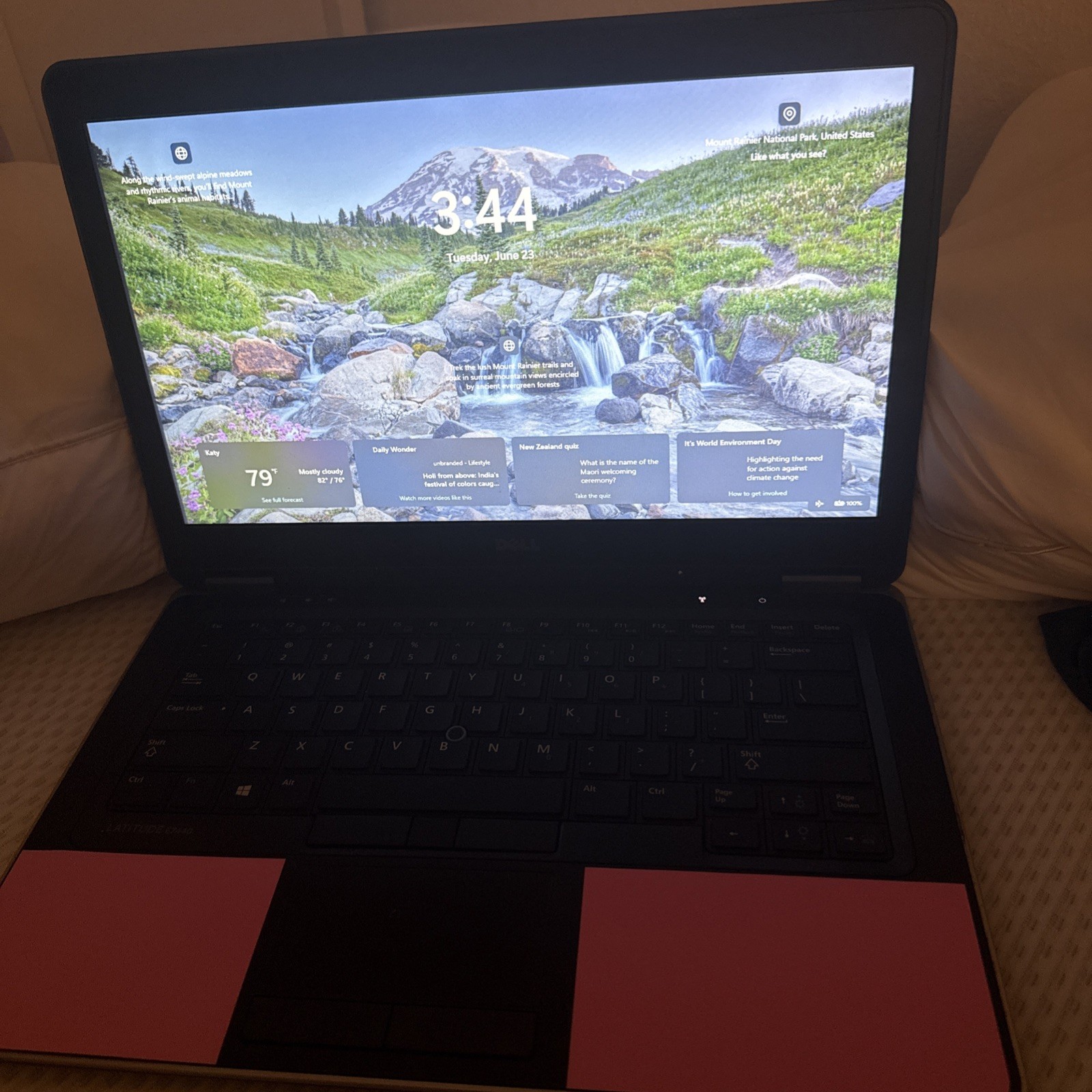 PINK Dell Latitude E7440 Business CLASS i5 8G RAM 256GB SSD Win11