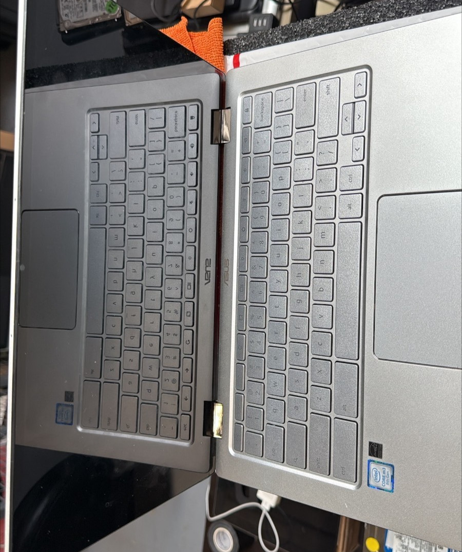 ASUS Chromebook Flip 14″ m3-8100Y 8GB 64GB SSD C434T Parts/Not Working