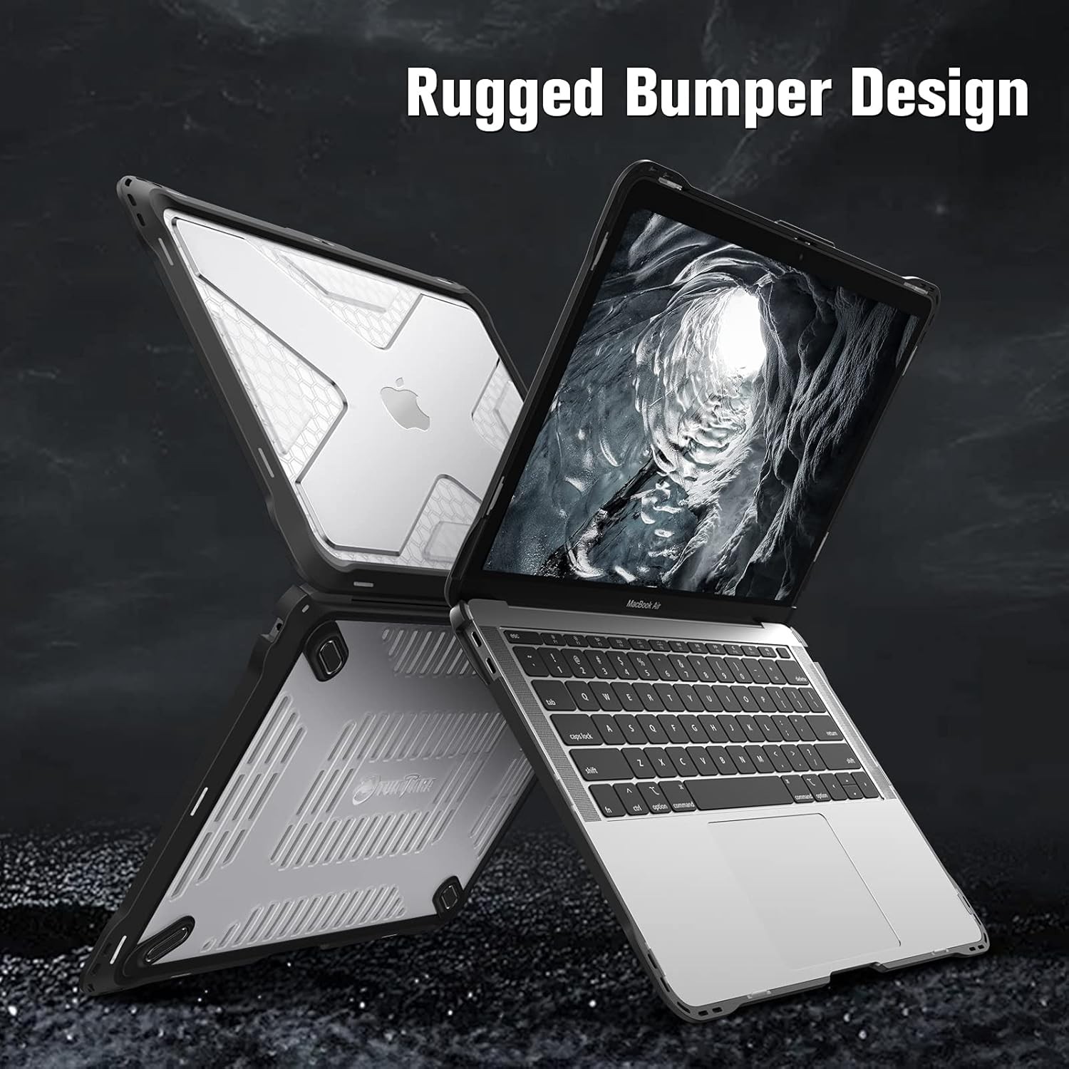 Case for MacBook Air 13 Inch A2337 (M1) / A2179 / A1932 Heavy Duty Hard Shell Co