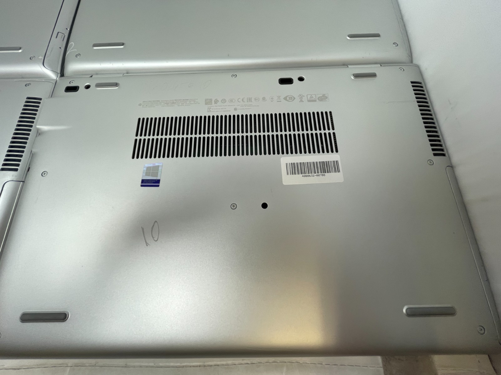 Lot – 4 HP ProBook 650 G4 15.6″ i5-7200U @2.50GHz | 256GB SSD 8GB RAM Win 11 Pro