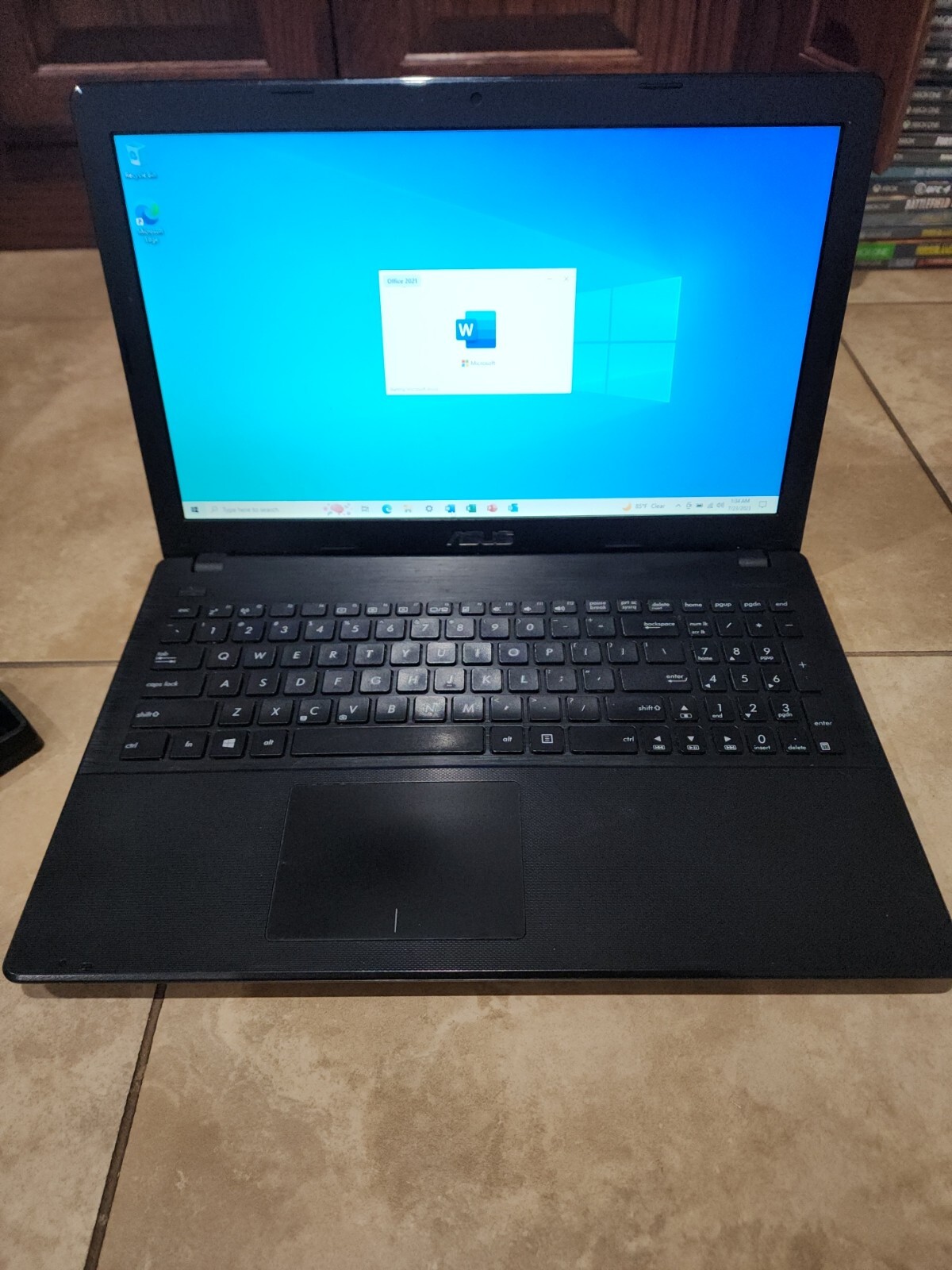ASUS X551M Notebook PC Intel CPU N2840 2.16 GHz 4 GB Windows 10 Home & Office