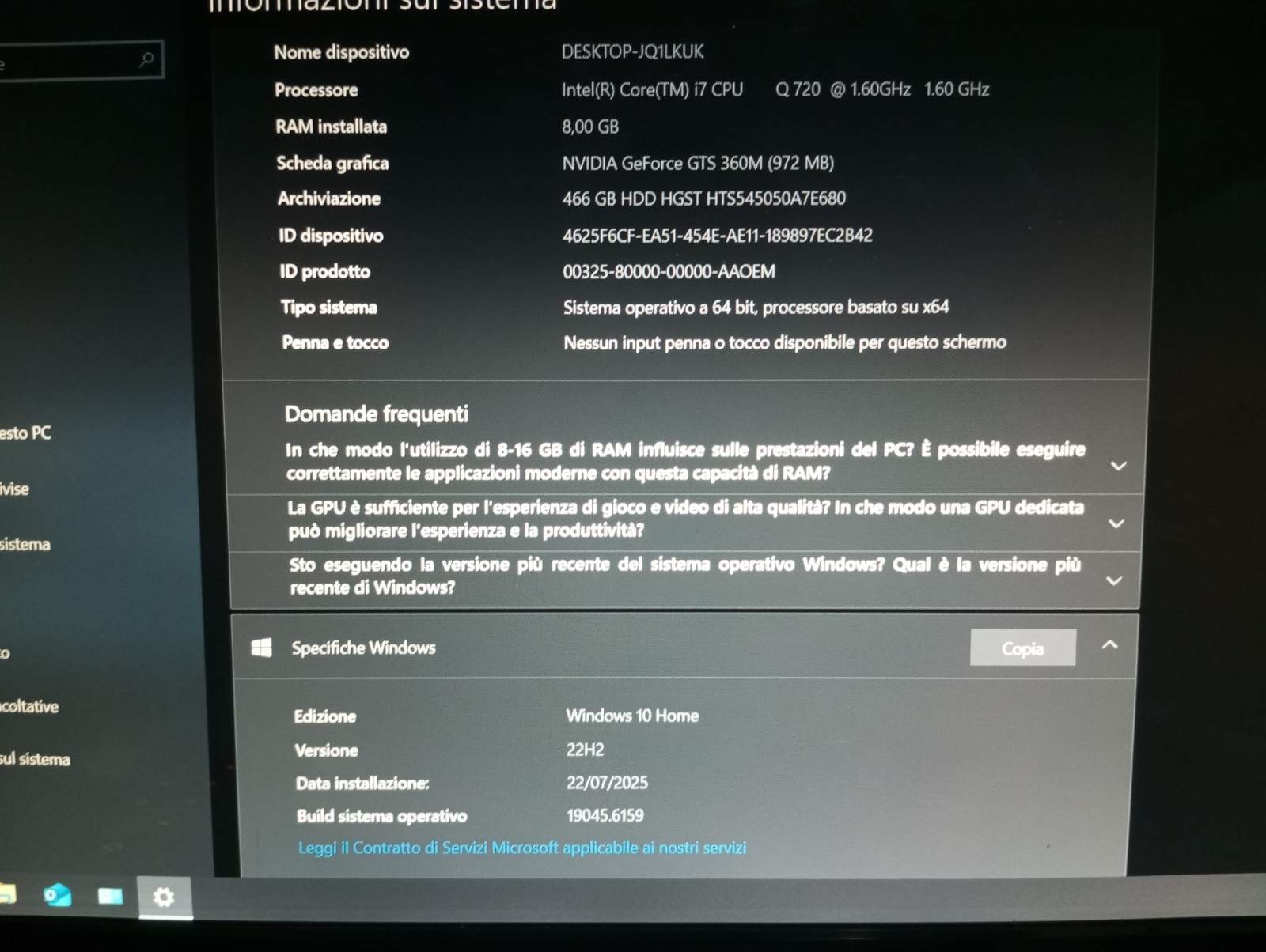 Toshiba Qosmio X500 11N 18″ i7 8gb 500+500 nvidia bluray Harman Kardon Laptop PC