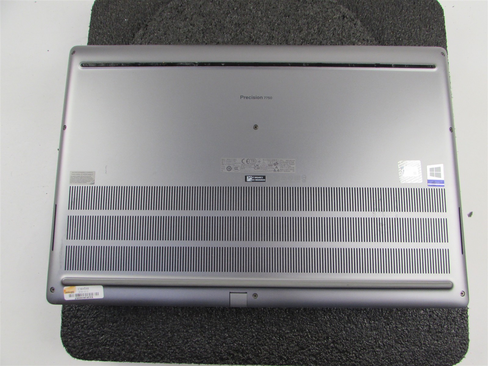 DELL PRECISION 7750 FHD CORE I7-10850H 1TB 32GB RAM RTX 4000 WIN 11 PRO NO BATT