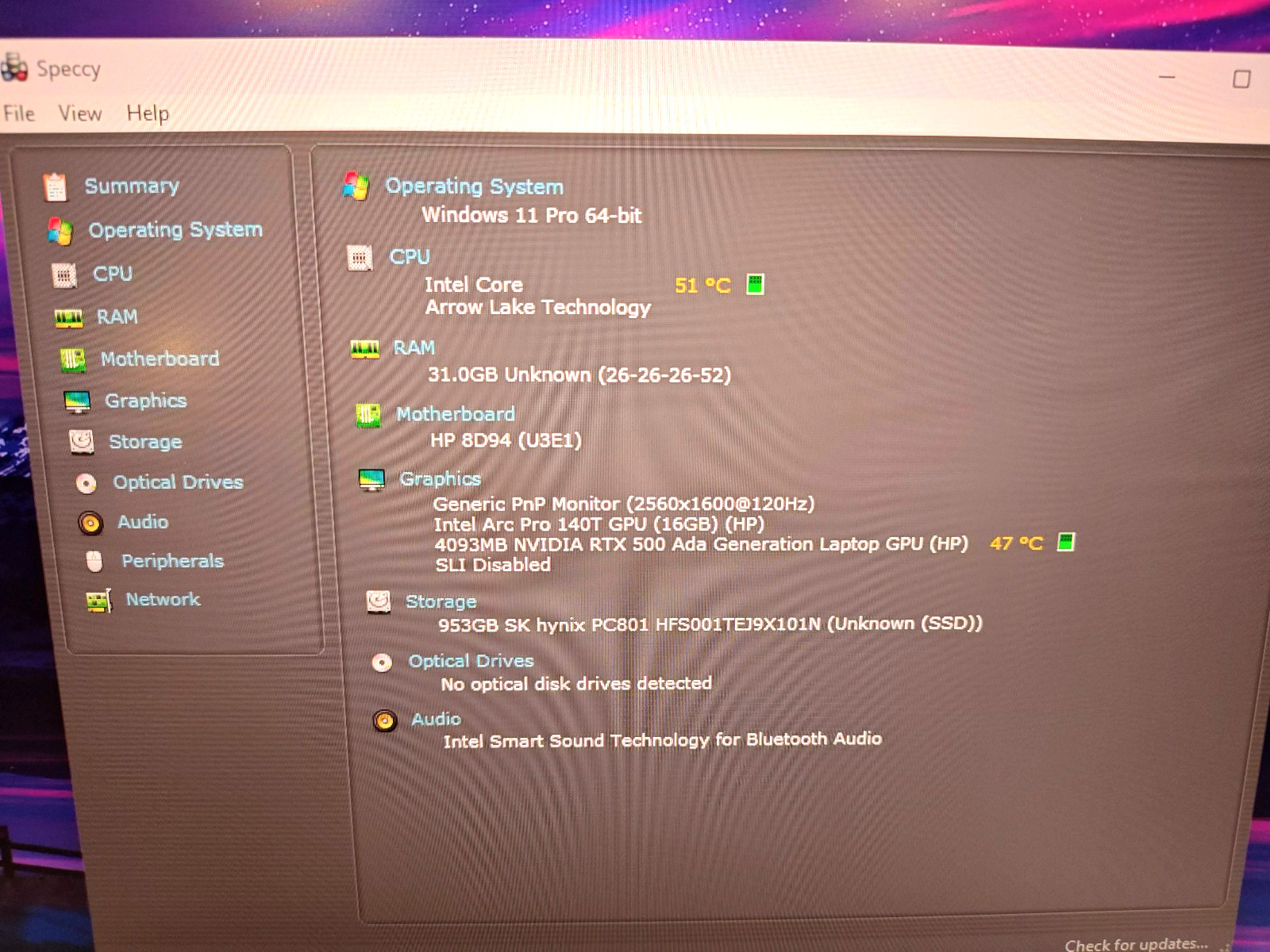 HP ZBook 8 G1i 14 (WQXGA) — Ultra 7 255H 32GB Ram 1TB SSD WTY 2030 RTX 500 Ada
