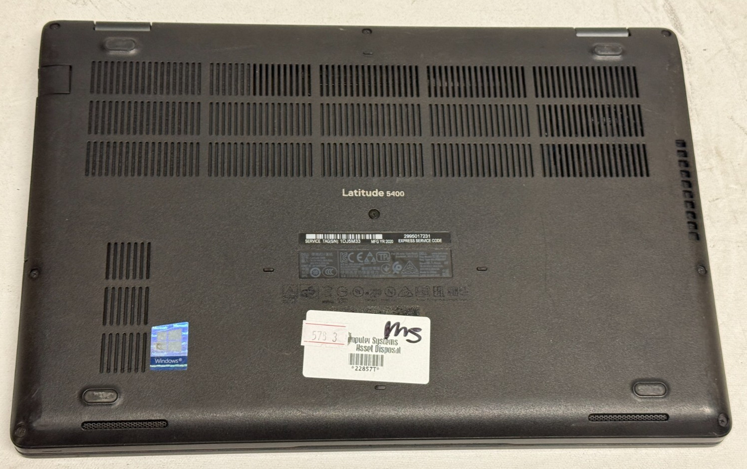 Dell Latitude 5400 14″ (i7-8665u 1.90GHz – 16GB RAM – 512GB SSD – Win11Home)*