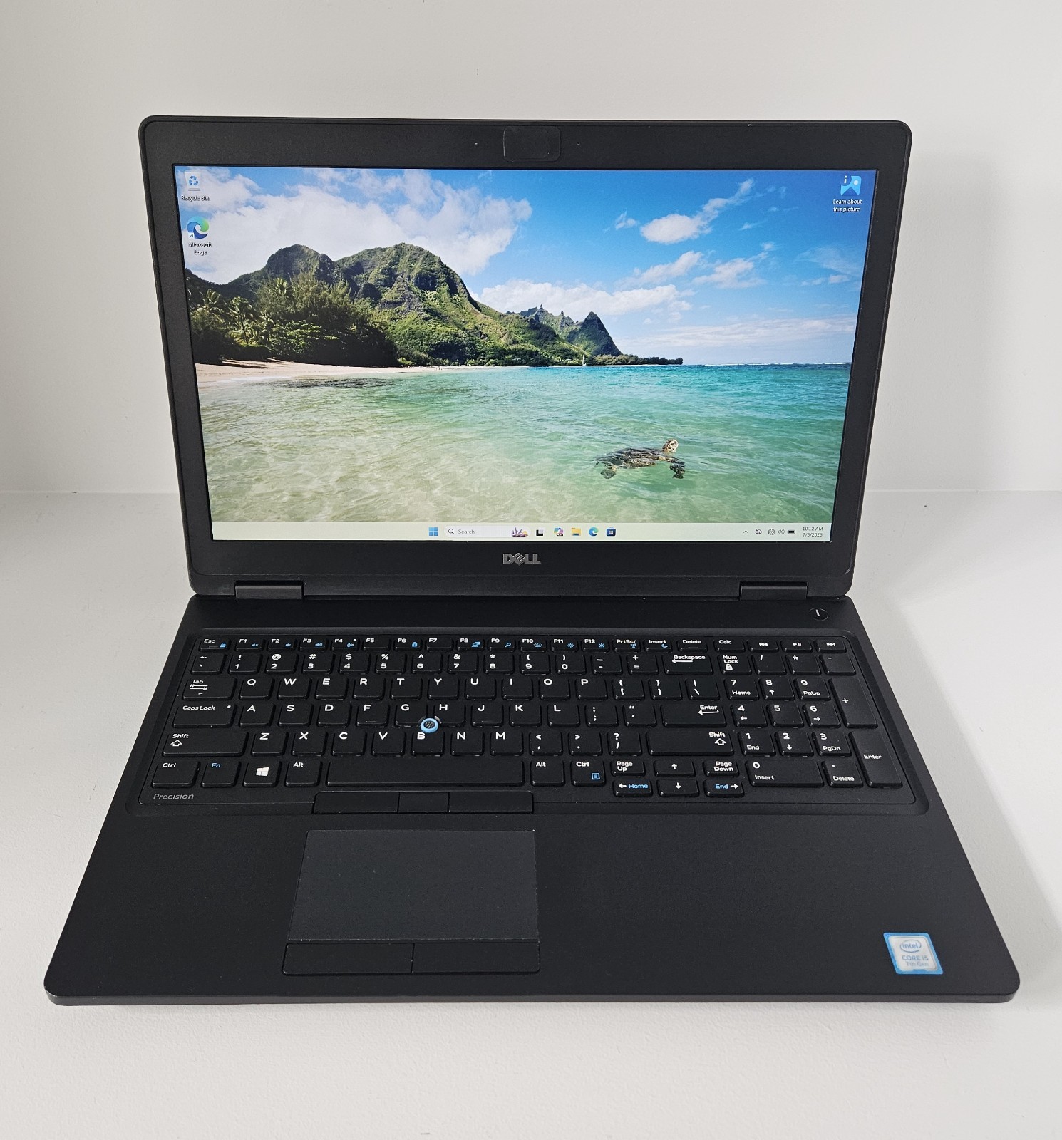 Dell Precision 3520 Core i5-7440HQ 2.8GHz 15.6″ 256GB NVMe 8GB RAM Win 11 Pro