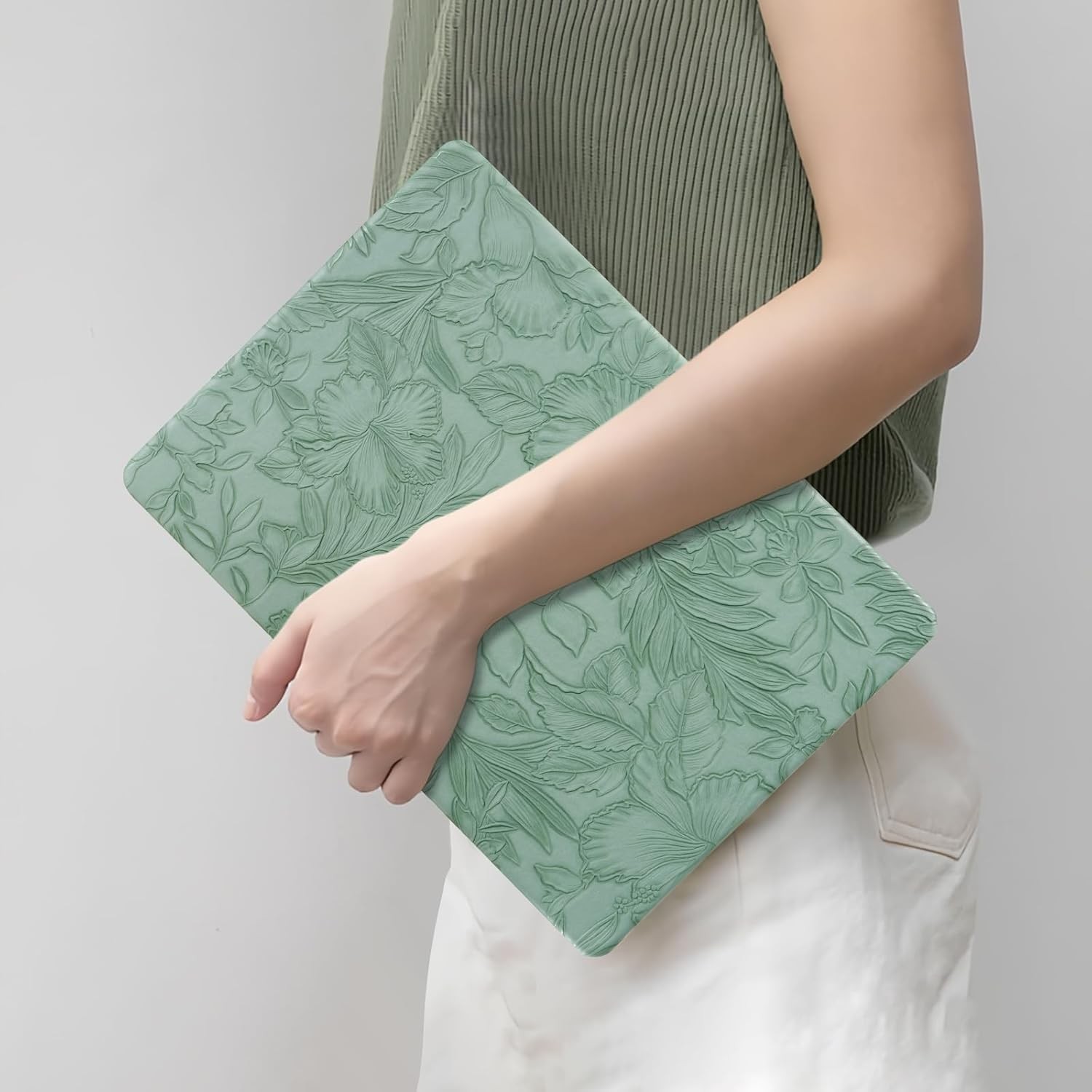 MacBook Air 15 inch Case 2026 2025-2023 M5 M4 M3 M2 A3448 A3241 A3114 A2941 Gree