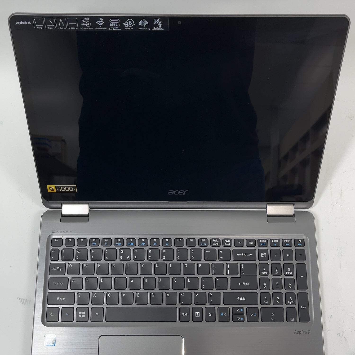 Broken Acer Aspire R5-571T 15.6″ i5-6200U 2.5GHz 8GB RAM 1TB HDD Bad Speakers
