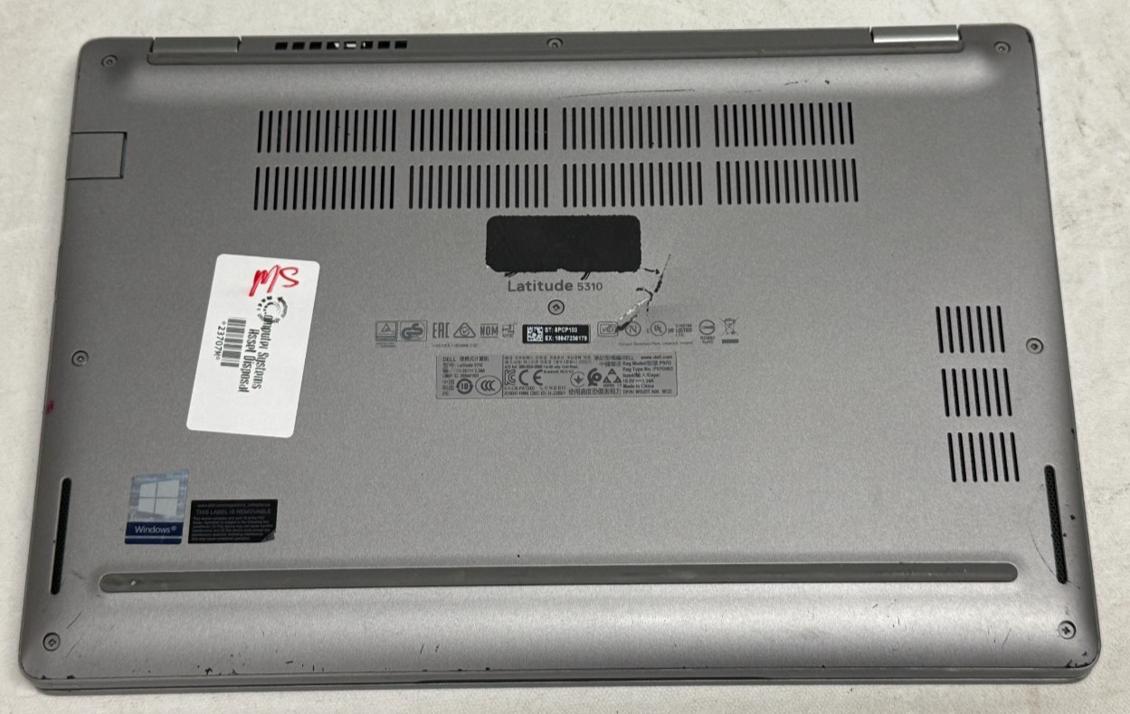 Dell Latitude 5310 13.3″ (i7-10610u – 16GB RAM – 256GB SSD – Win11Home)