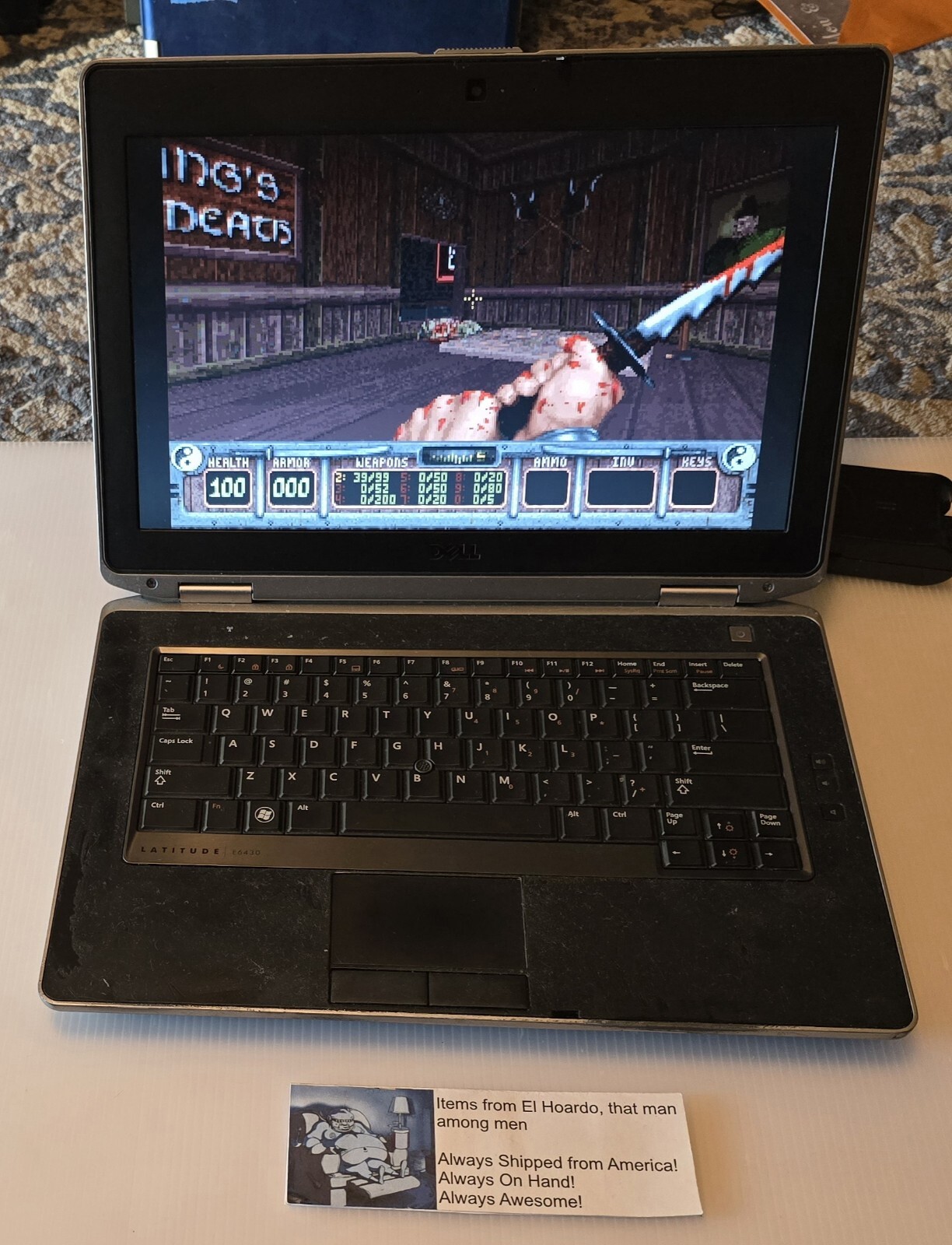 Dell Latitude E6430 Intel Core i5-3320M 2.60GHz, 8GB, 500GB HDD Win 7 Pro Readme
