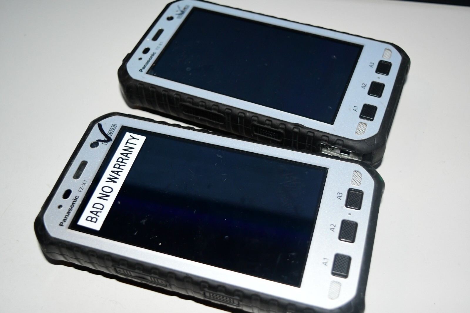 Lot 2 Panasonic ToughPad FZ-X1 Tablets Broken For Parts/Bits/Pieces AS IS W5A3