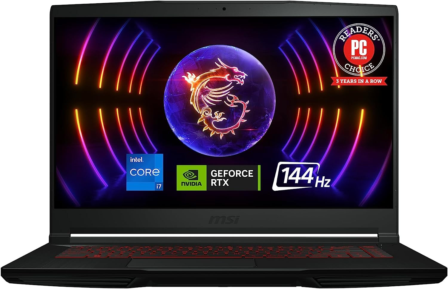 Msi Thin GF63 15.6″ 144Hz Gaming Laptop 12Th Gen Core I7, RTX 4050, 16GB DDR4