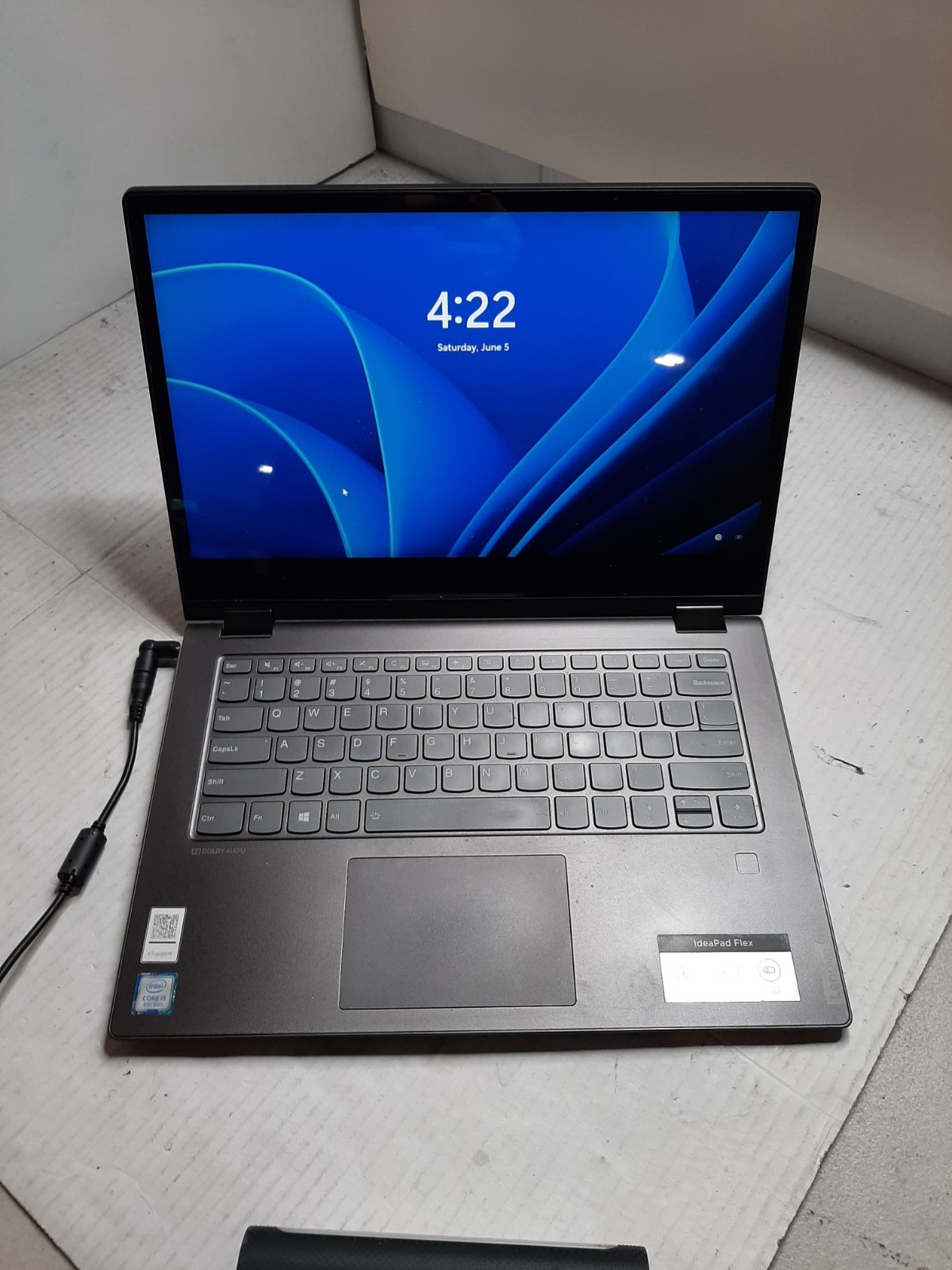 Lenovo IdeaPad Flex 14IWL i5-8265U 8GB RAM 256GB SSD Win11 *NO BATTERY* #97