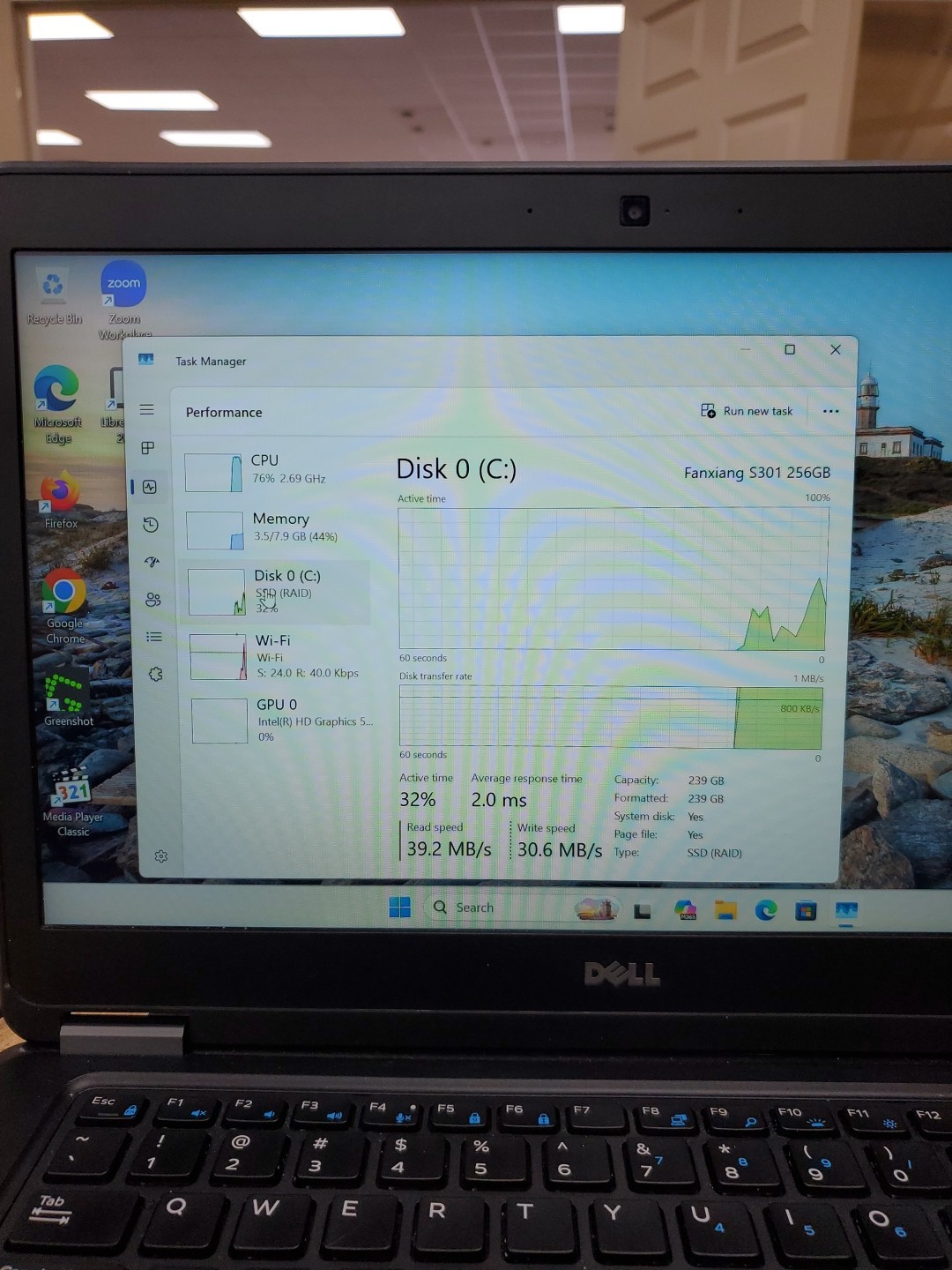 DELL Latitude E7450 14″ Intel Core i5-5300U 8GB RAM 256gb SSD W11P 042926-7