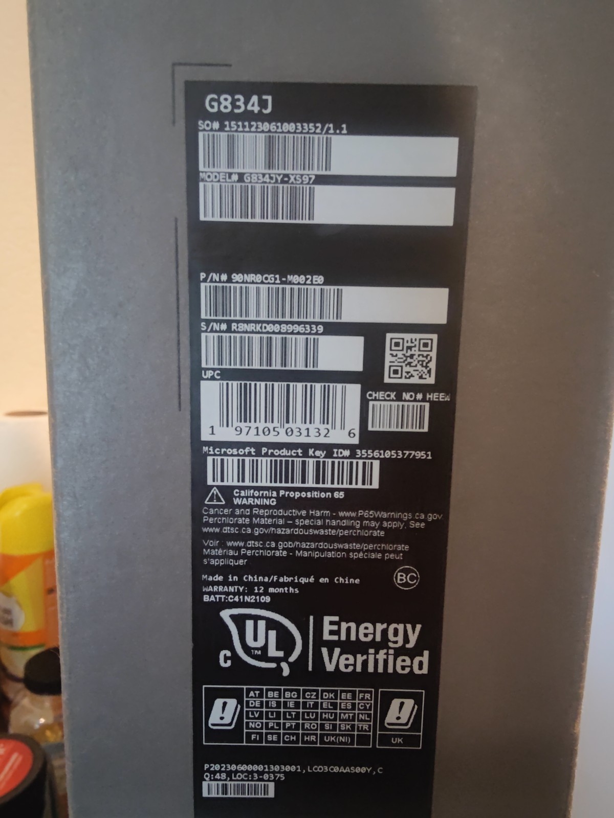 ASUS ROG Strix Scar G834JY-XS97 i9-13980HX RTX 4090 32GB 2TB SSD