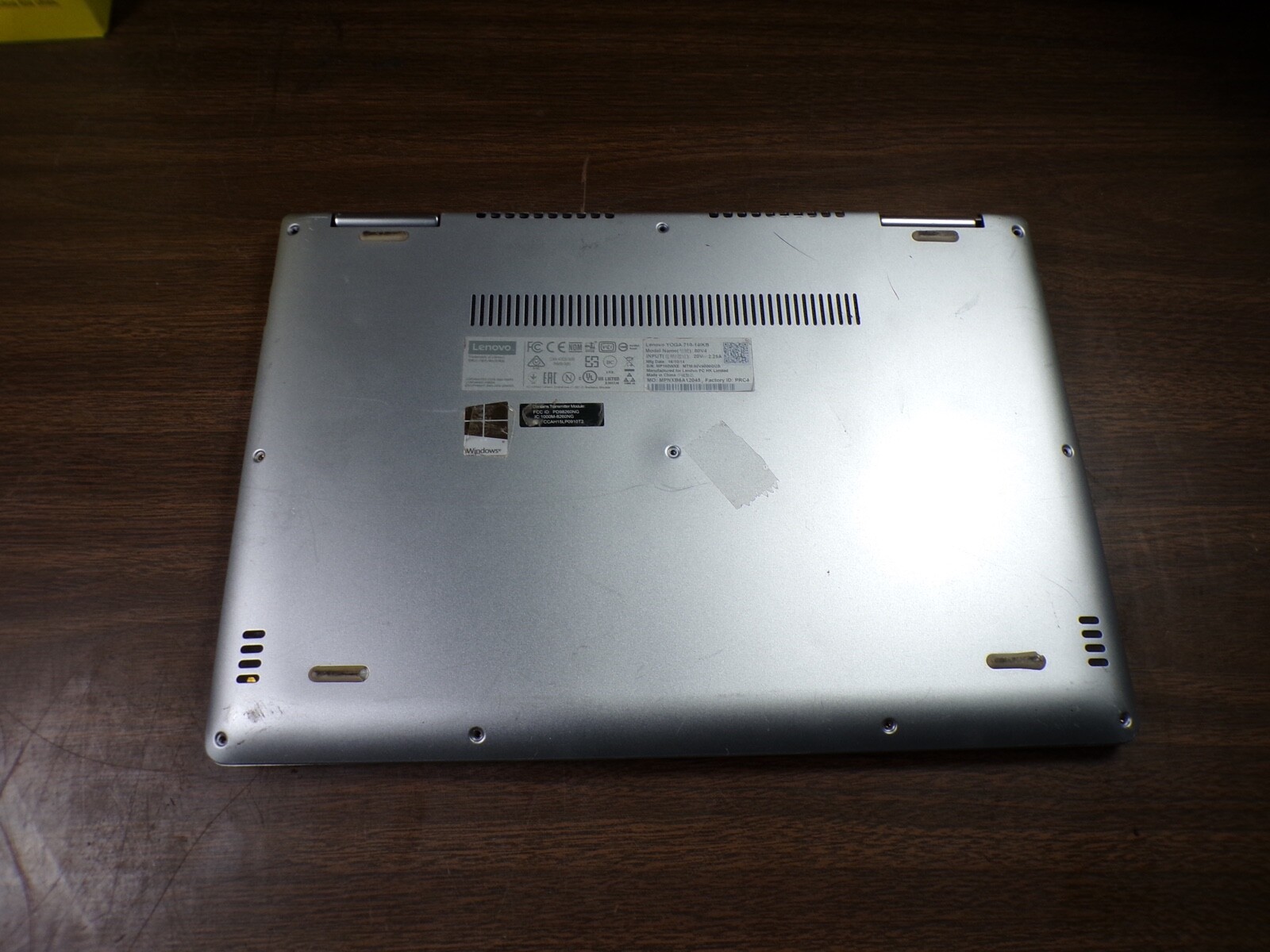 LENOVO YOGA 710-141KB INTEL CORE i5 7TH GEN **NO RAM