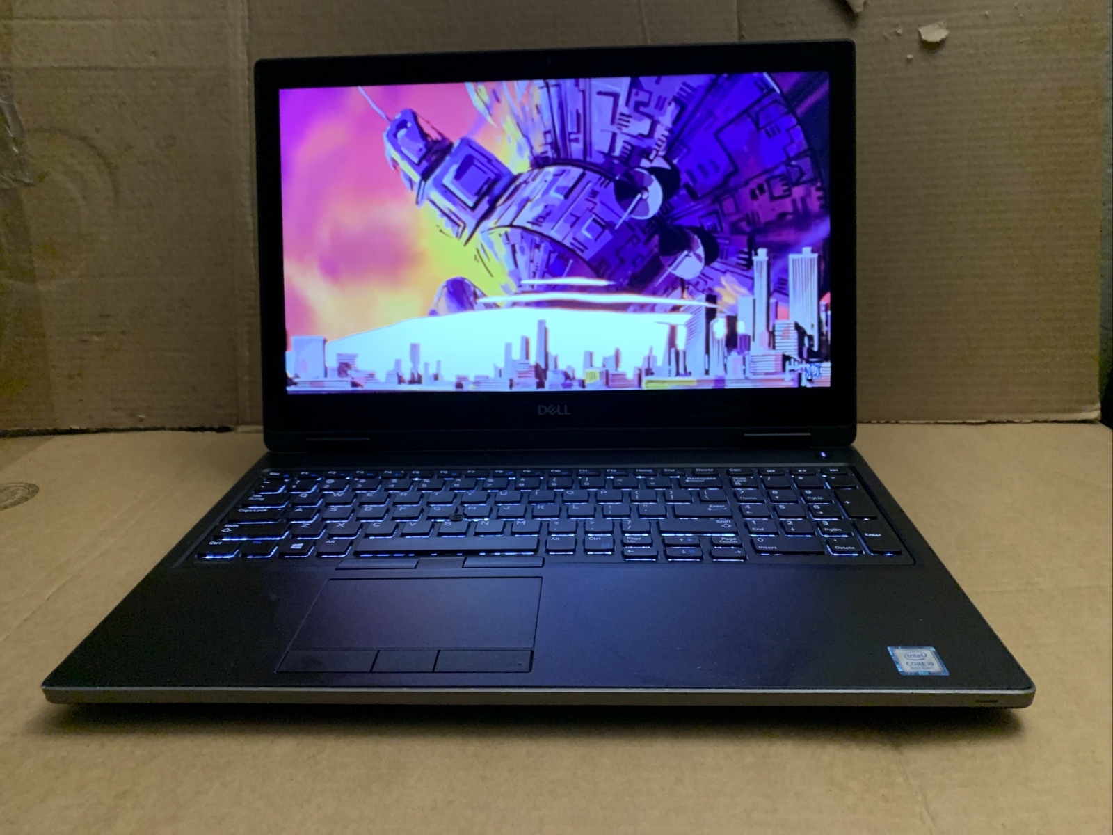 Dell Precision 7530 i9-8950HK 64GB 1TB SSD P3200 6GB 15.6″ W 10 Pro Touch CLEAN
