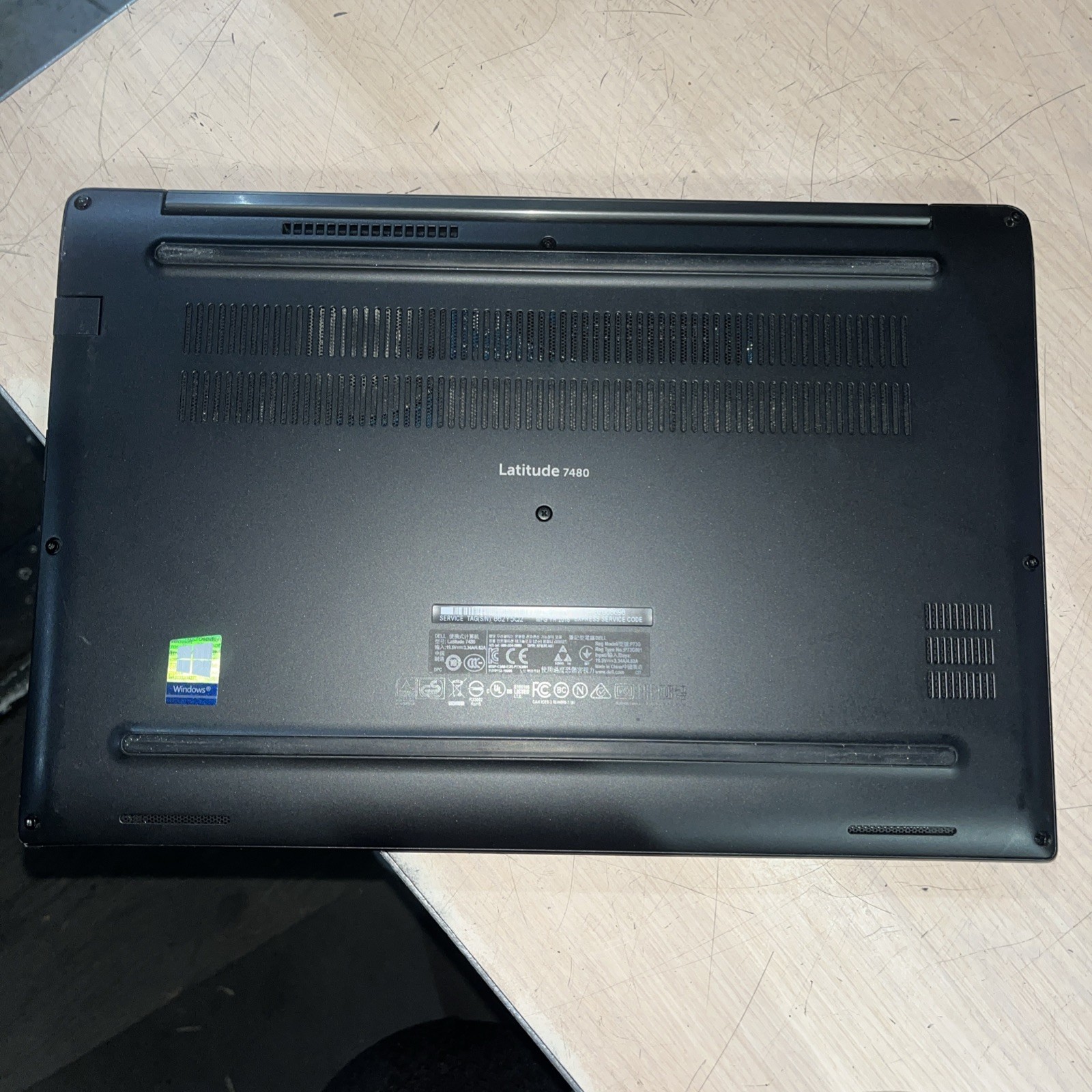 DELL LATITUDE 7480 INTEL CORE I7-7600U 8GB RAM NO HD