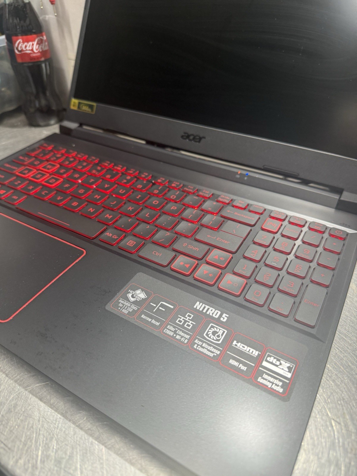 Acer Nitro 5 AN515-55,Intel Core i5-10300H, GTX 1650Ti, 8GB RAM, 512GB SSD,W10