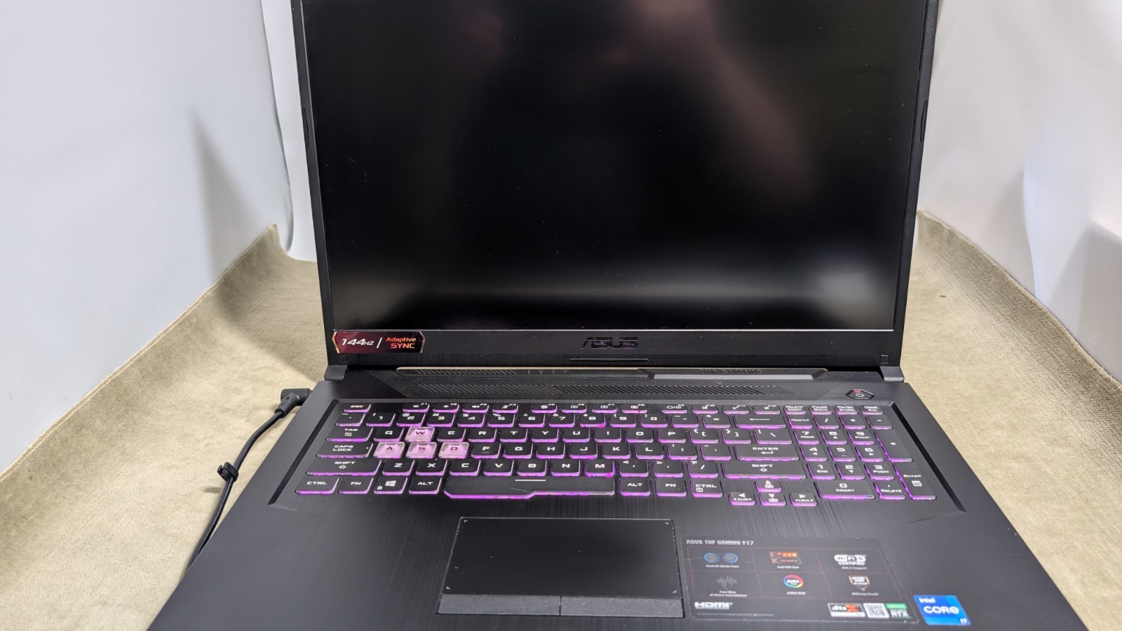 ASUS TUF F17 i7 Core GeForce RTX Gaming Notebook PC Model TUF706HM ES76