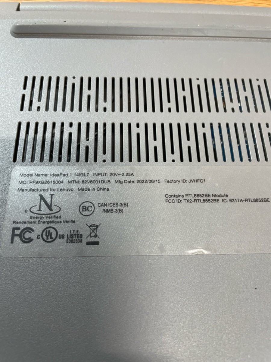 LENOVO IDEAPAD 1I 14IGL7 (PSJ011358)