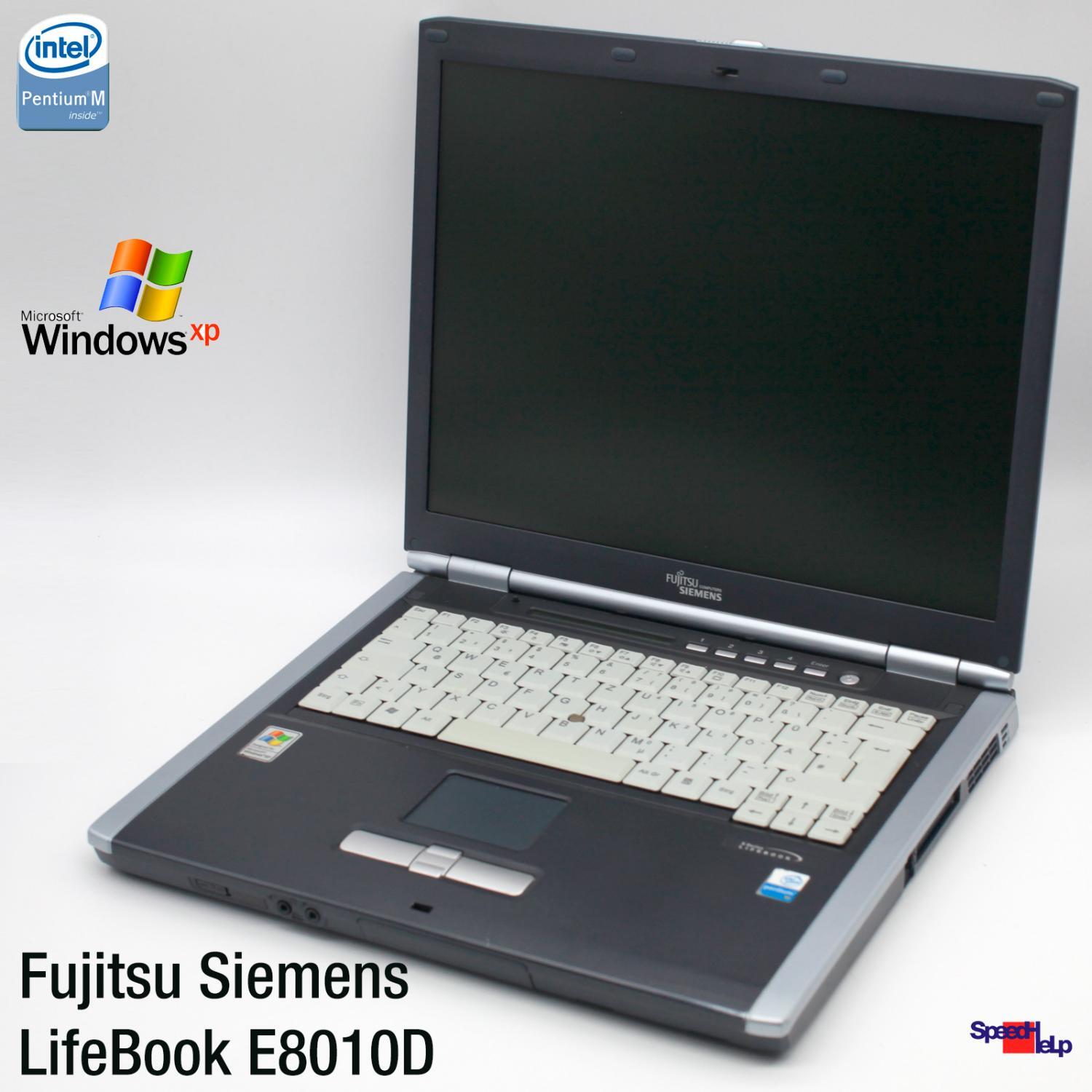 Fujitsu Siemens Lifebook E8010D Laptop Windows XP 2000 Parallel Com
