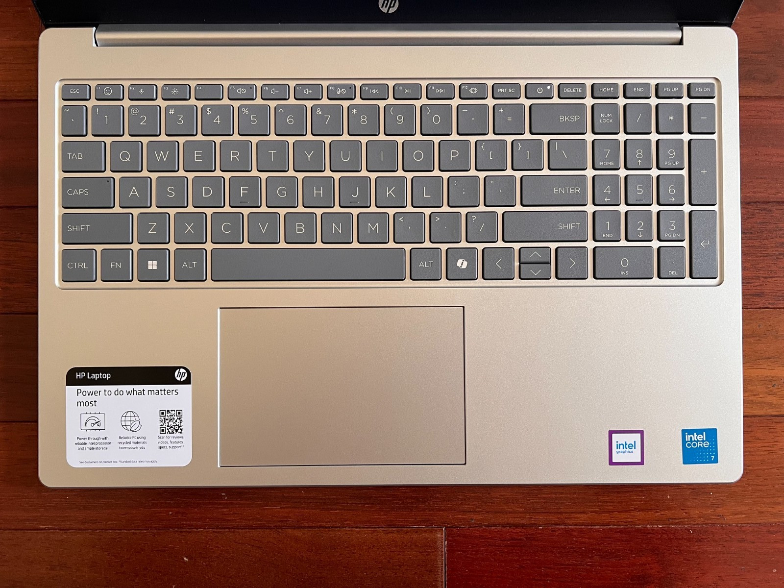 HP 15.6 FHD Touchscreen Intel Core 7 150U 32GB DDR5 RAM 1TB SSD Natural Silver