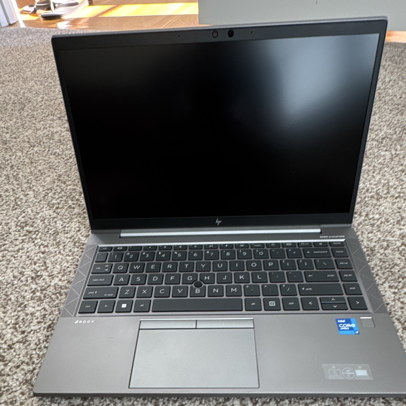 HP ZBook firefly 14 G8 16GB memory 256GB ssd windows 11 pro, excellent condition