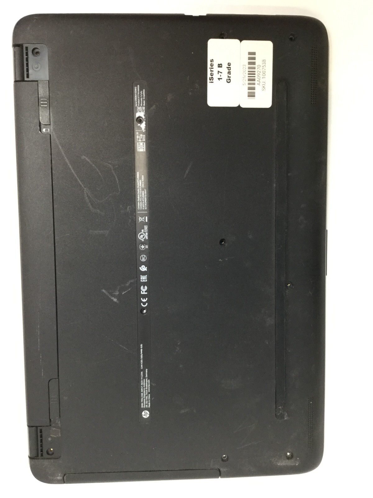 HP 15-BA009DX 15″ Laptop AMD A6-MISSING SATA CONNECTOR -MZ