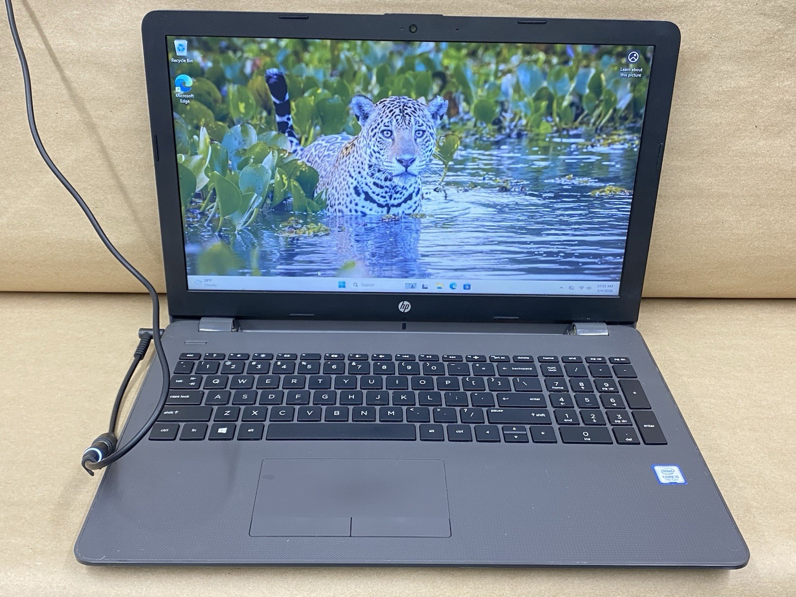 HP 250 G6 Notebook PC – 15.5″ i5-7200U – 8GB – 256GB SSD – Win 11 Pro READ