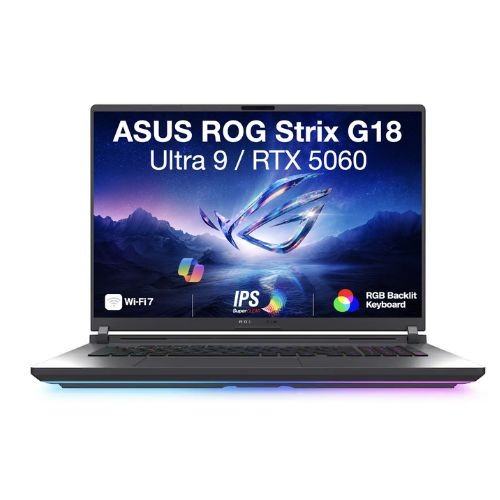 ASUS ROG Strix G18 IPS WQXGA Intel Ultra 9- 275HX 32GB 1TB NVIDIA RTX 5060 W11H