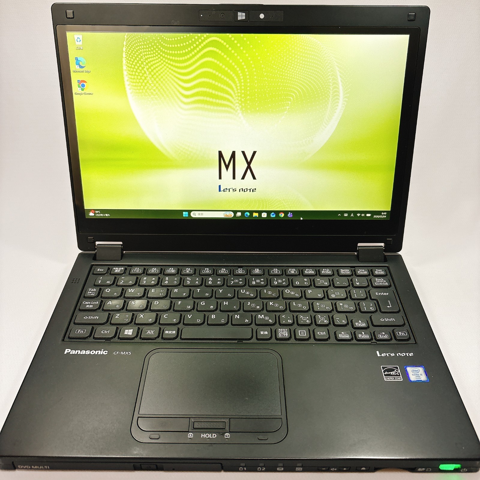 Panasonic Let’s Note CF-MX5 Core i5-6300U 8GB RAM 256GB SSD 2in1 convertible_993
