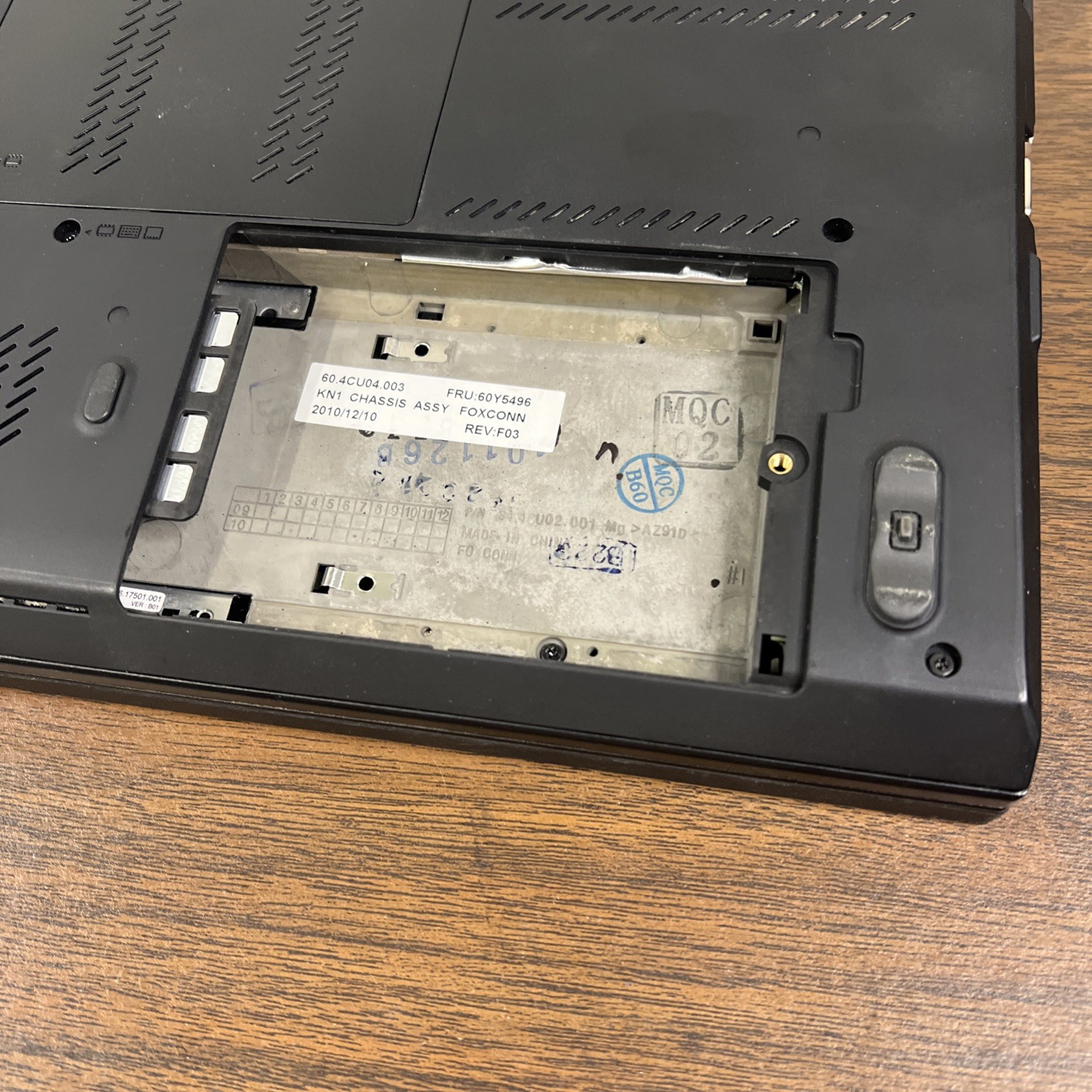 Lenovo ThinkPad W510 15.6″ Intel Core i7-720QM 1.60GHz 4GB RAM – NO HDD/OS/BATT