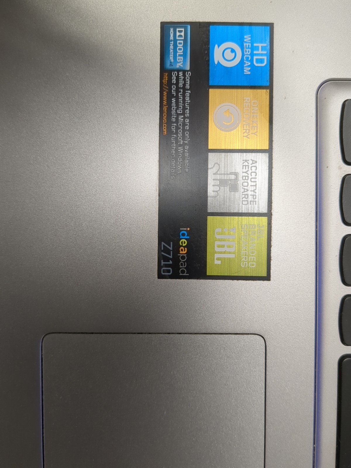 Lenovo IdeaPad Z710 17″ i7-4700MQ 8GB RAM 240GB SSD + NVIDIA GeForce