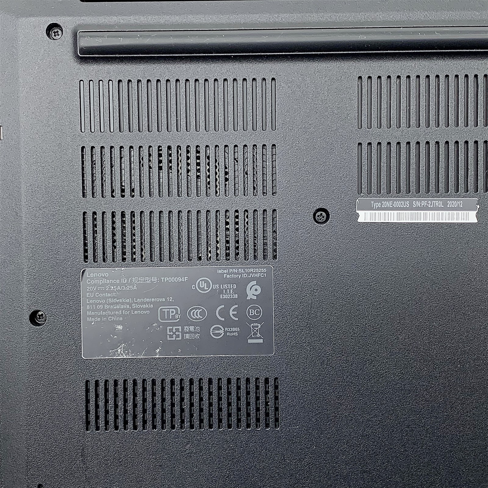 Lenovo ThinkPad E495 Laptop AMD Ryzen 5 3500U 2.10GHZ 14″ FHD 8GB NO HDD Parts